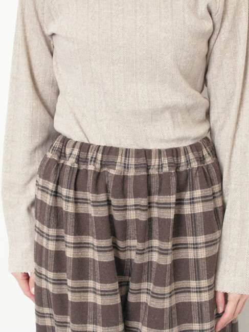 Samansa Mos2「【帯電防止裏地】ヘリンボーンバルーンパンツ《M/Lサイズ》」|その他|