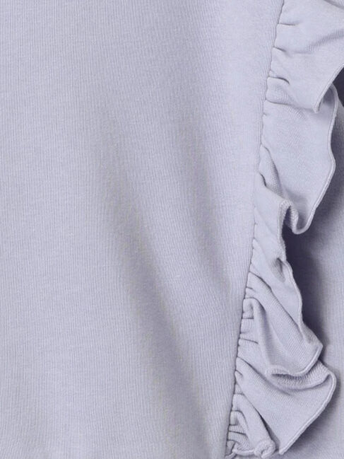 Samansa Mos2 Lagom「いちご刺繍フリルトレーナー」|Tシャツ・カットソー|