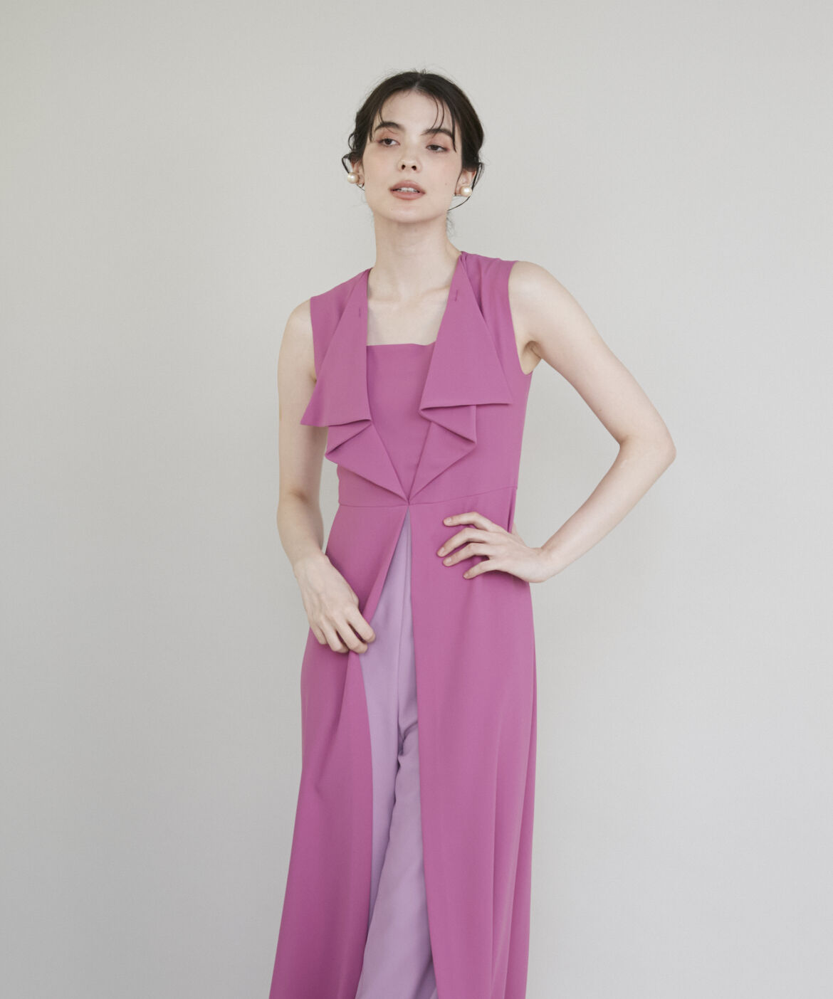 Maglie le cassetto「《M Maglie le cassetto》パンツドレス」|オールインワン|