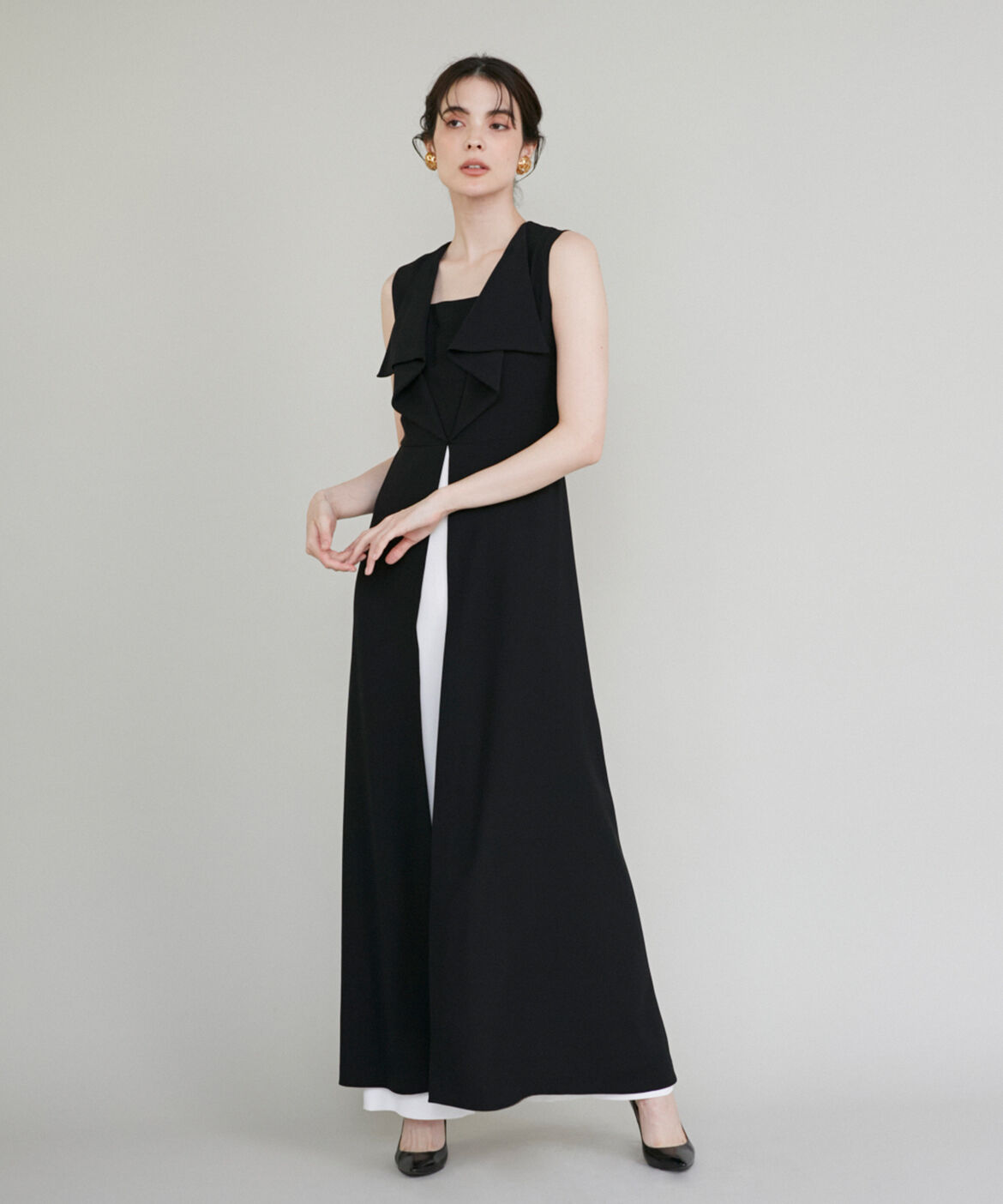 Maglie le cassetto「《M Maglie le cassetto》パンツドレス」|オールインワン|