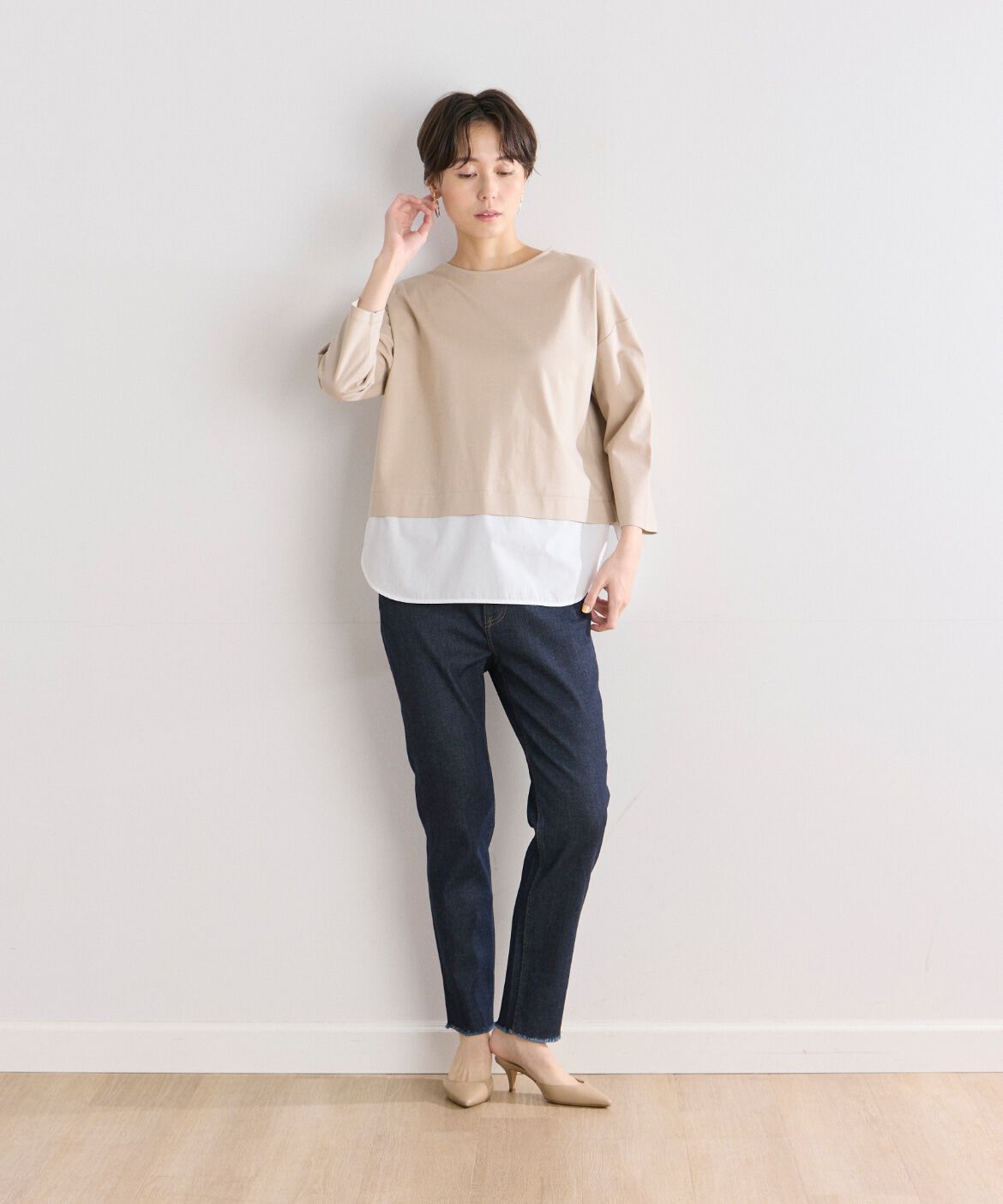 7-IDconcept.「ドッキングカットソー」|Tシャツ・カットソー|