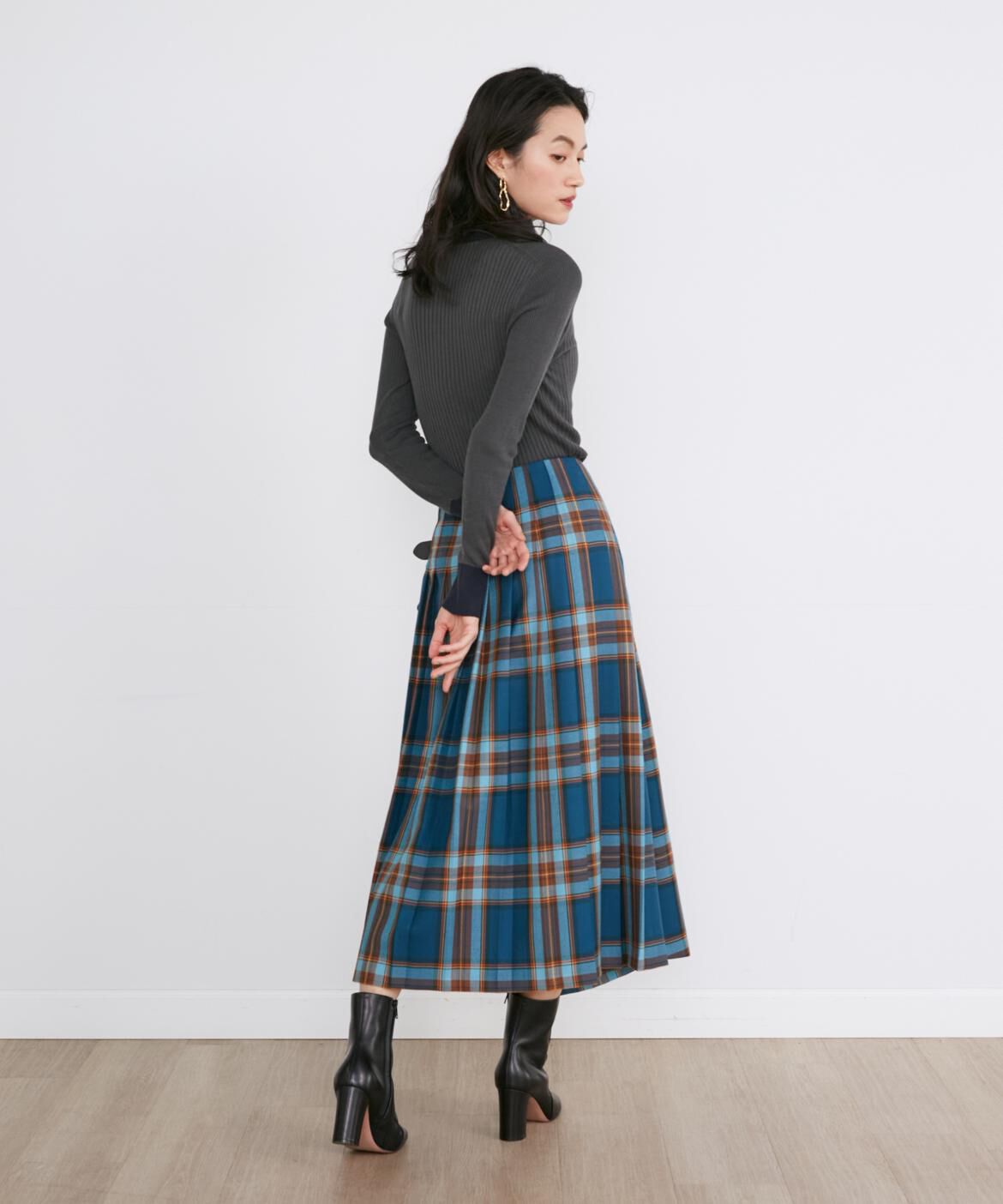 INED「別注ラップロングスカート《O'neil of Dublin》」|スカート|