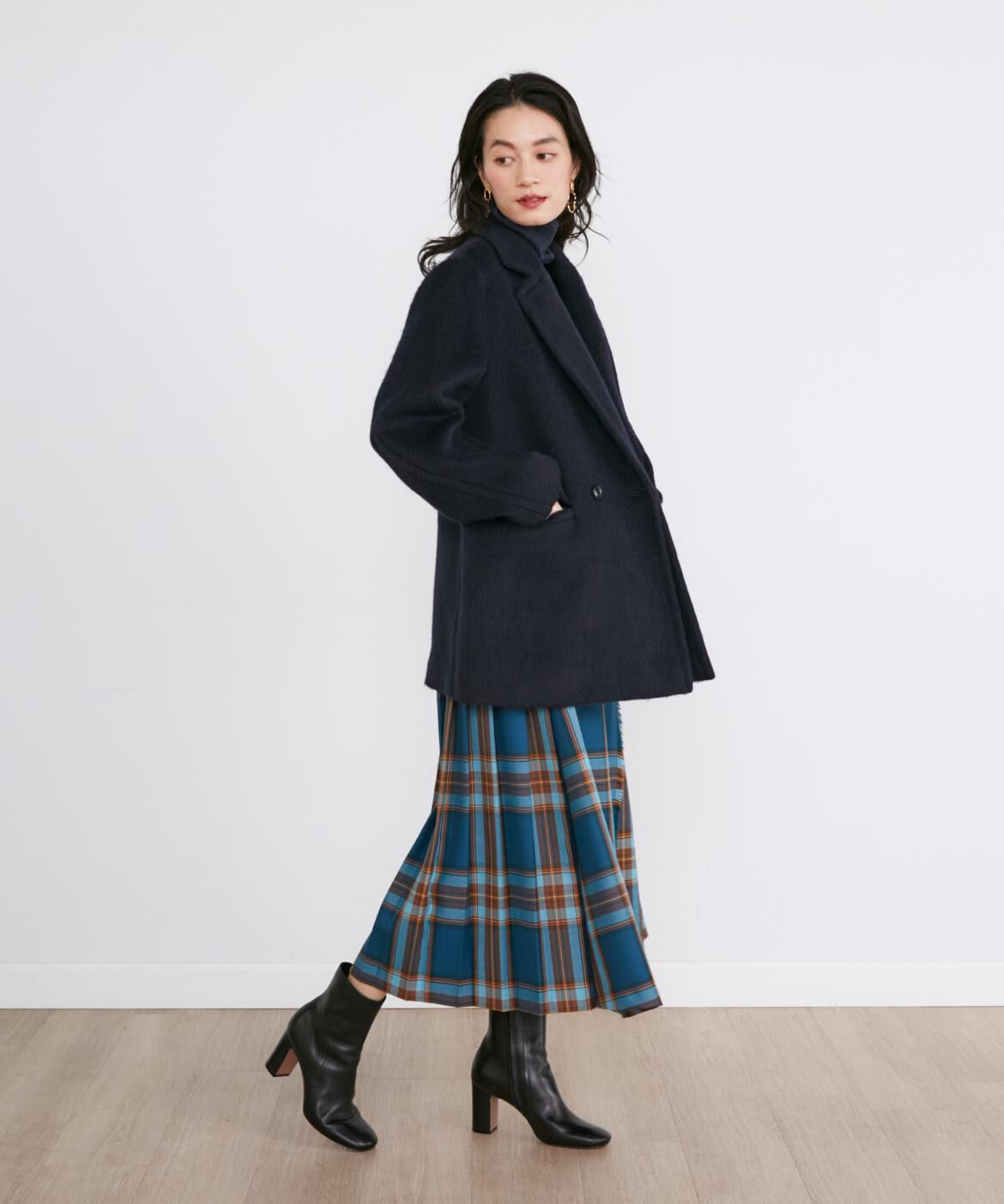 INED「別注ラップロングスカート《O'neil of Dublin》」|スカート|