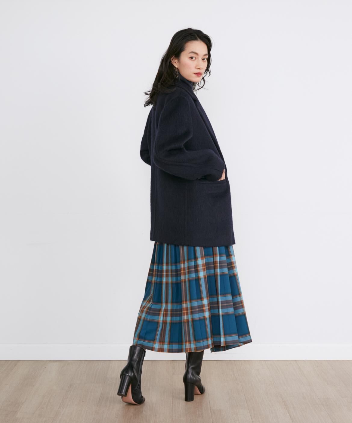 INED「別注ラップロングスカート《O'neil of Dublin》」|スカート|