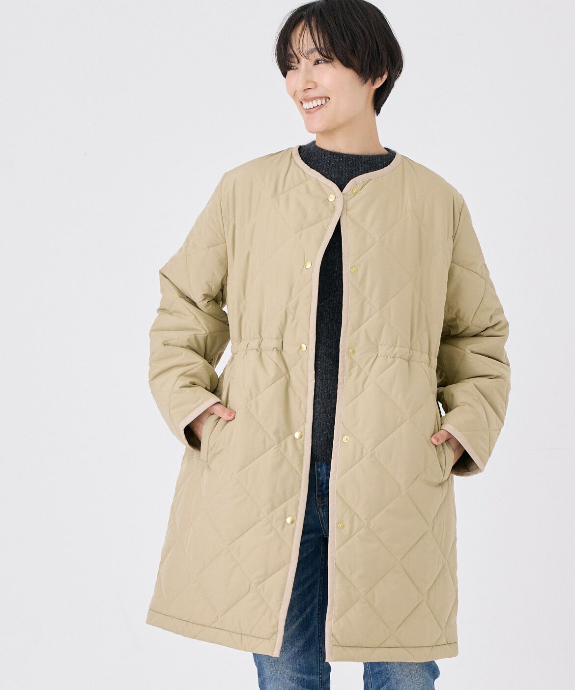 7-IDconcept.「キルティングコート《LIMONTA EAST》」|その他|