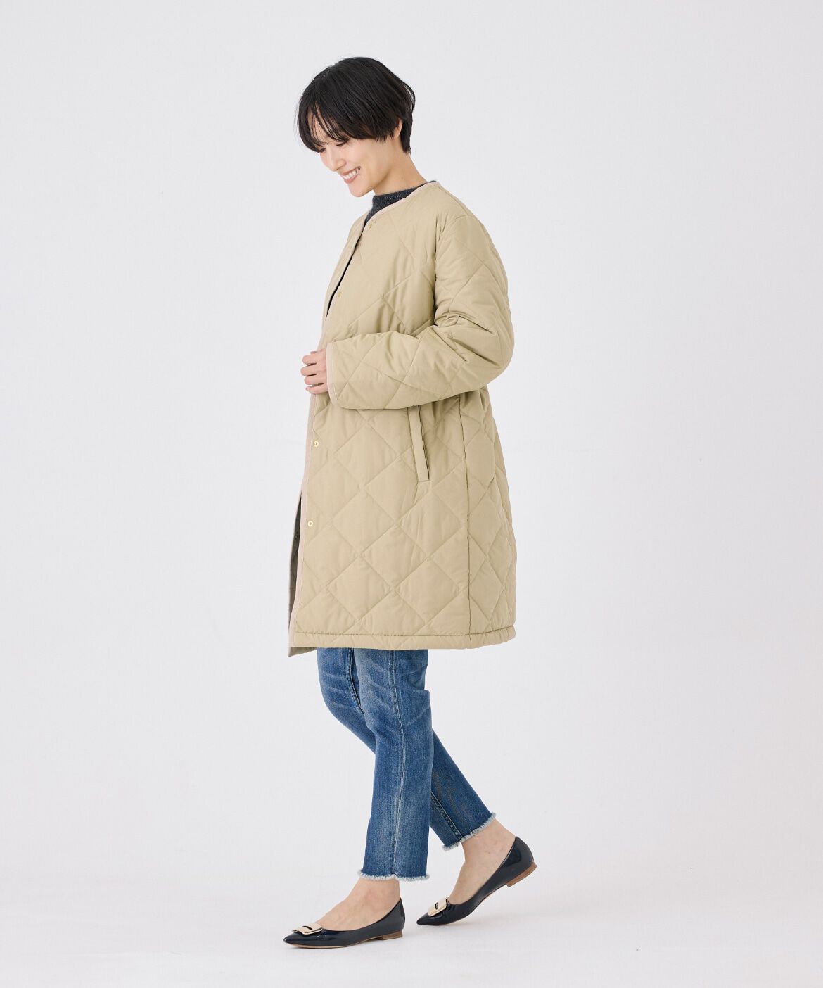 7-IDconcept.「キルティングコート《LIMONTA EAST》」|その他|