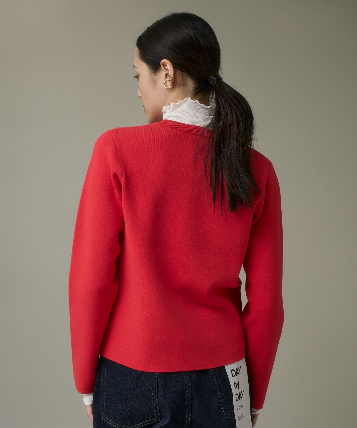 DAY by DAY it&rsquo;s international「ドットボタンニットカーディガン」|カーディガン|