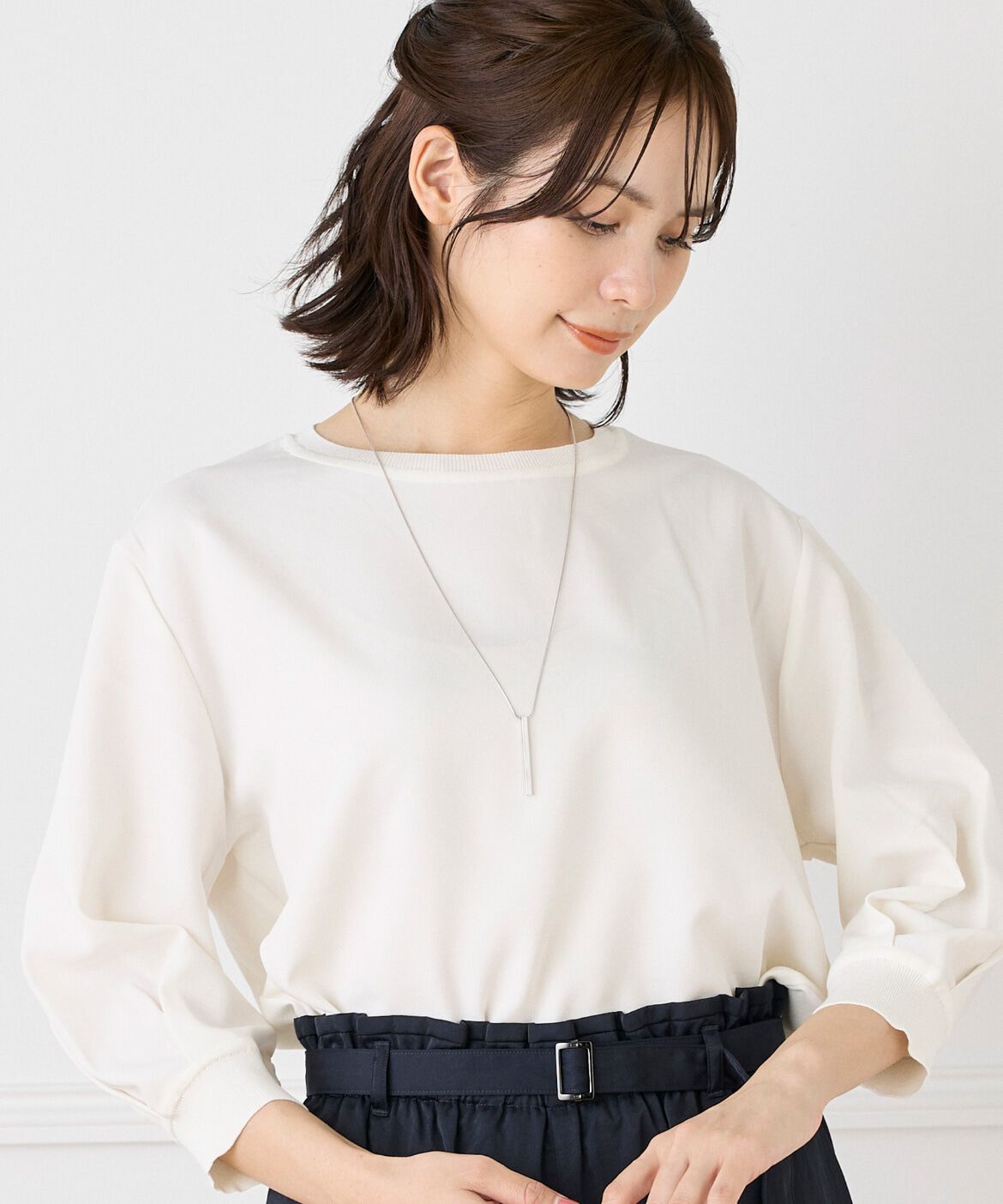 Le Souk「スクエアバーネックレス　　」|ネックレス|シルバー