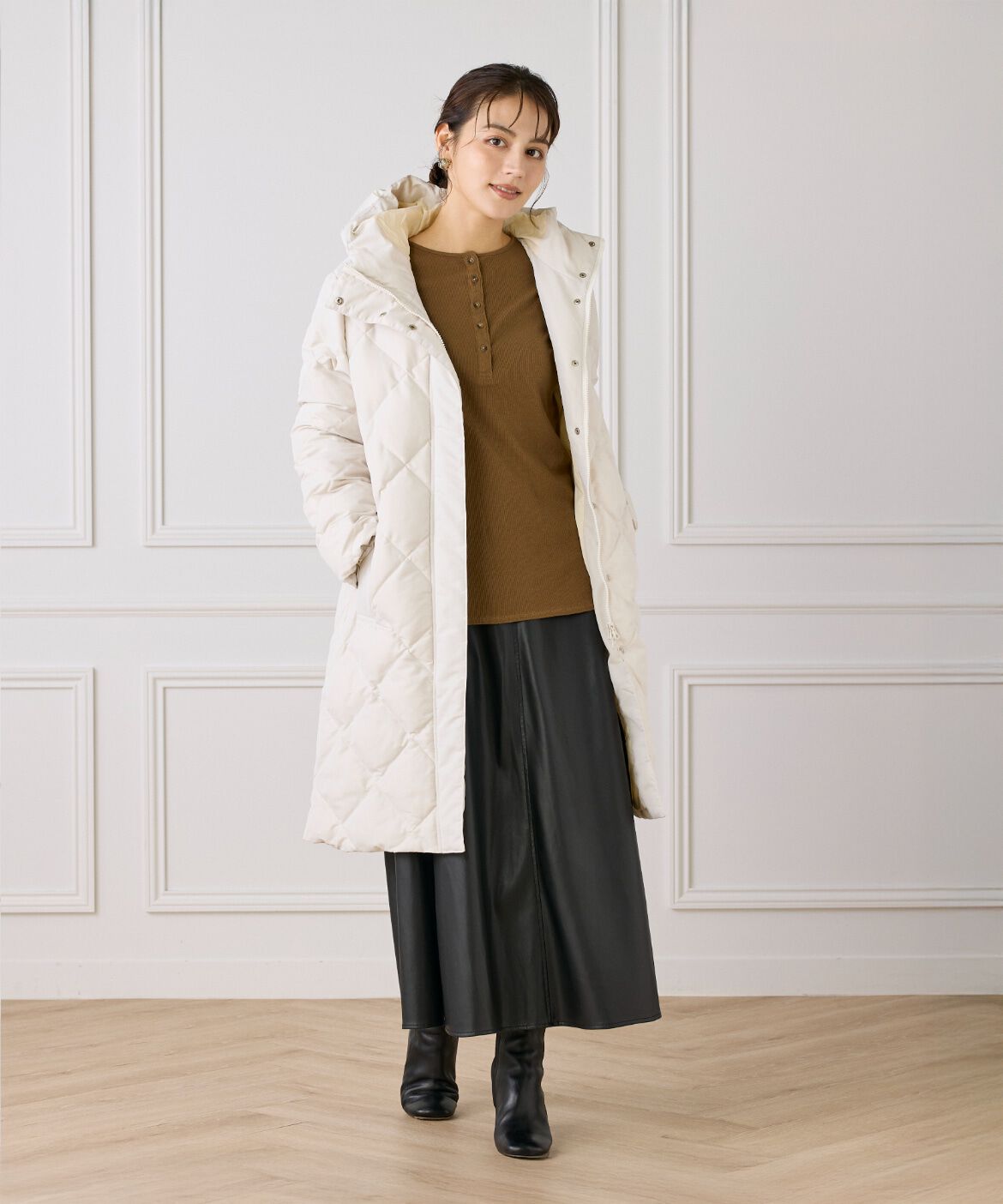 DAY by DAY it&rsquo;s international「ランダムテレコヘンリーネックプルオーバー」|Tシャツ・カットソー|