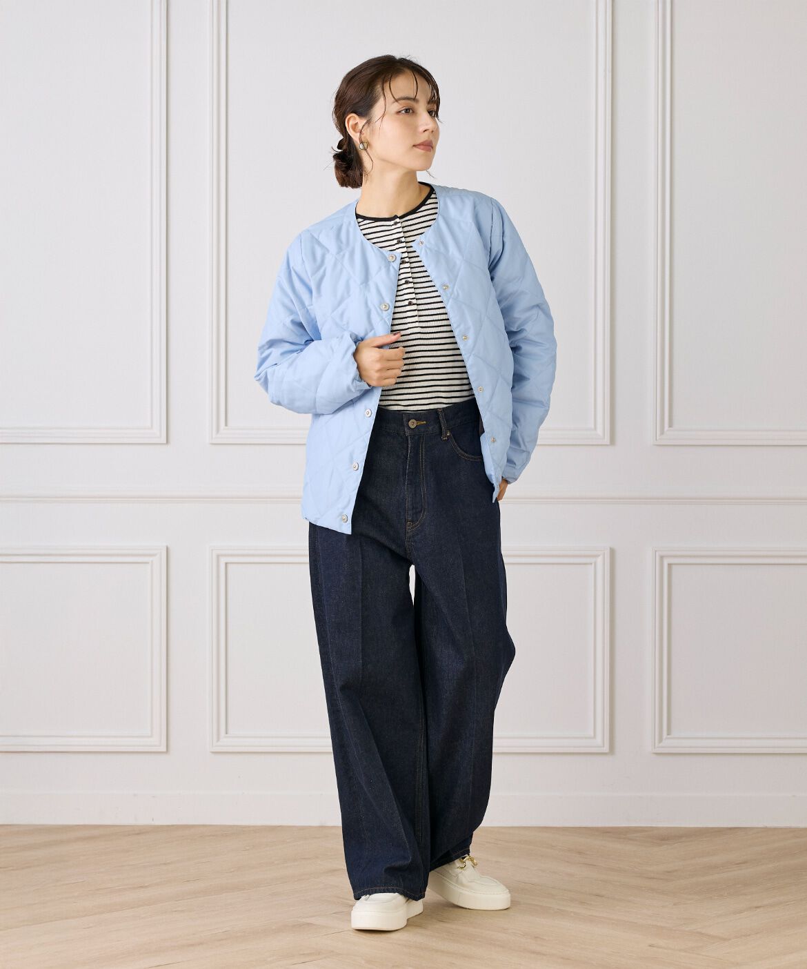 DAY by DAY it&rsquo;s international「ランダムテレコヘンリーネックプルオーバー」|Tシャツ・カットソー|