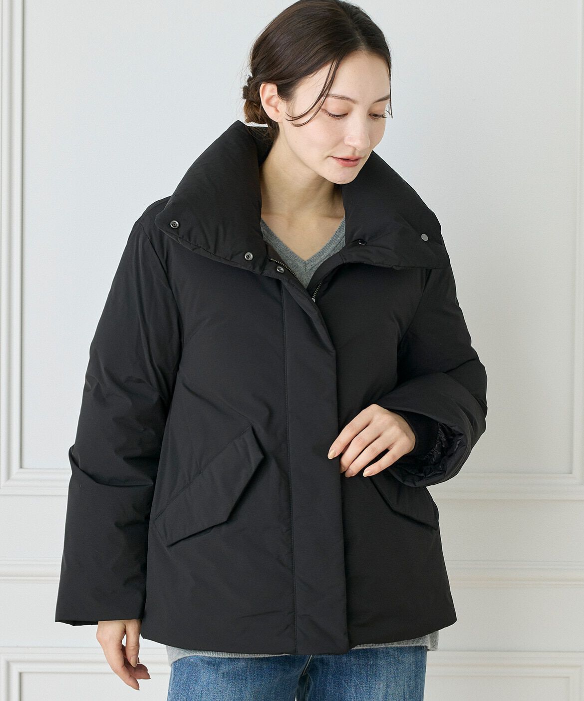 INED「LUXURY COCOON JK ジャケット《WOOLRICH/ウールリッチ》」|ダウン|