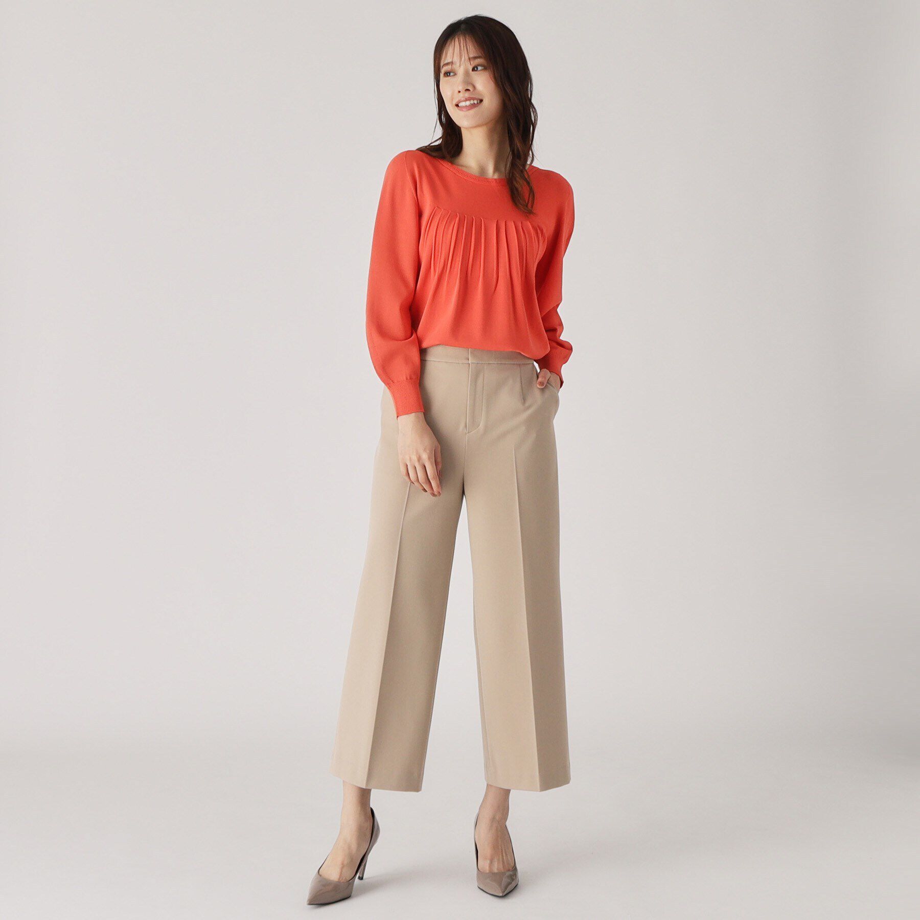 COUP DE CHANCE「【洗える／日本製／ホールガーメント（R）】ニットトップス」|ニット・セーター|