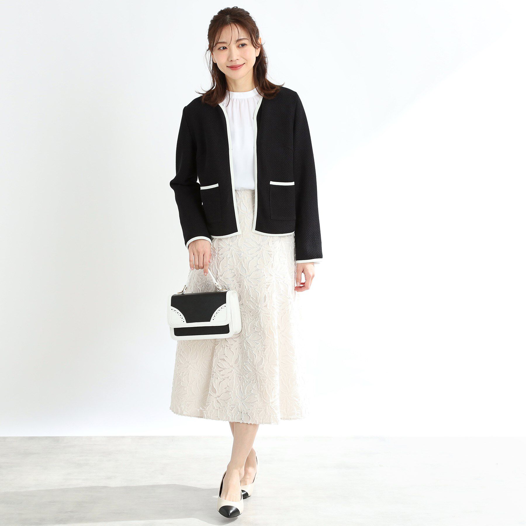 Reflect「【夏SALE／R‐QUALITY／手洗い可】ラッセルジャケット」|ノーカラージャケット|