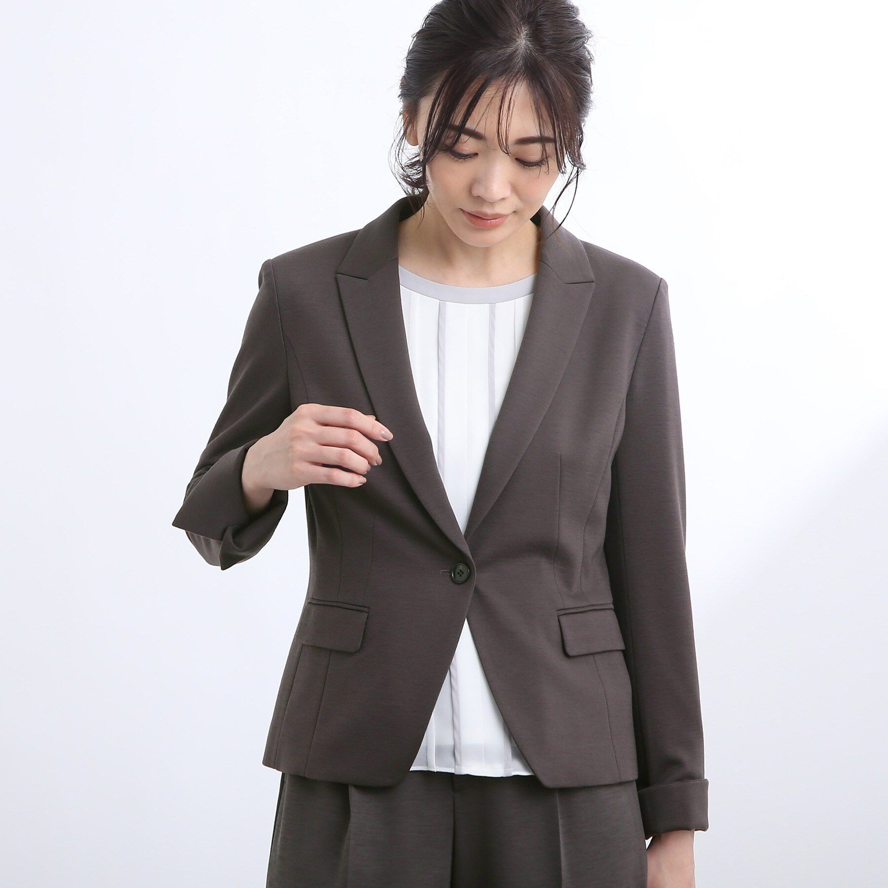 Reflect「【匠シリーズ/洗える】匠ジャケット/ベーシックテーラード」|テーラードジャケット|