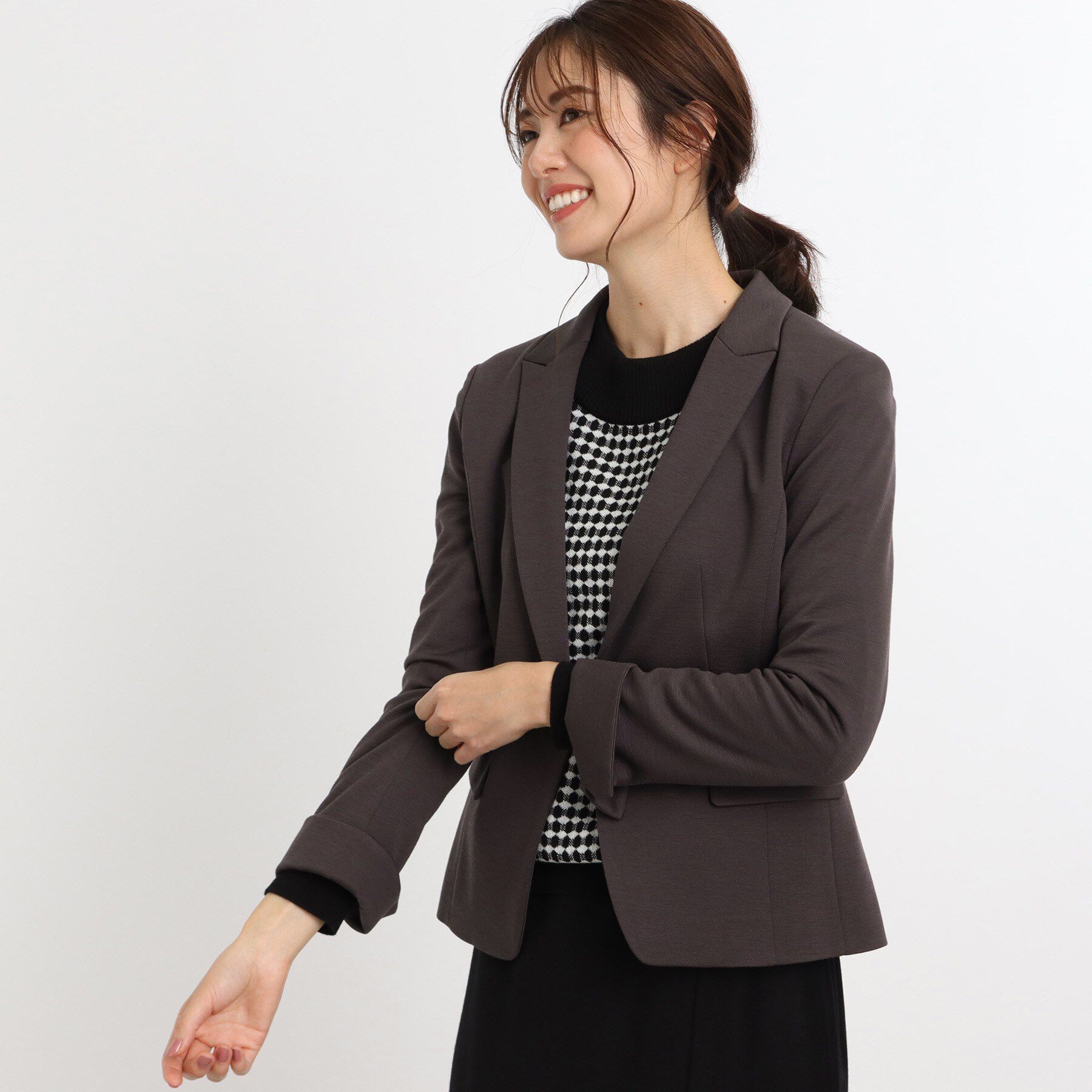 Reflect「【匠シリーズ/洗える】匠ジャケット/ベーシックテーラード」|テーラードジャケット|