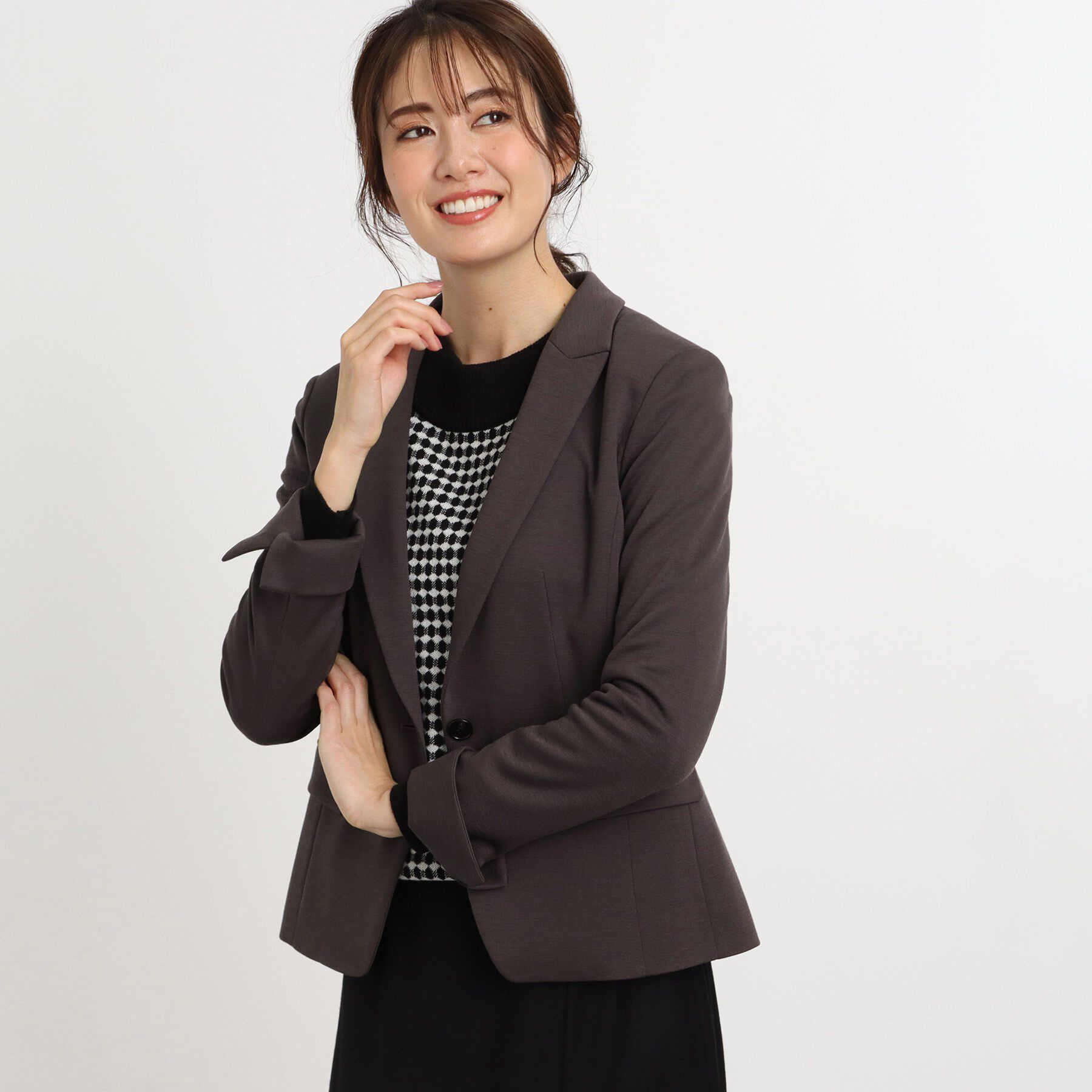 Reflect「【匠シリーズ/洗える】匠ジャケット/ベーシックテーラード」|テーラードジャケット|