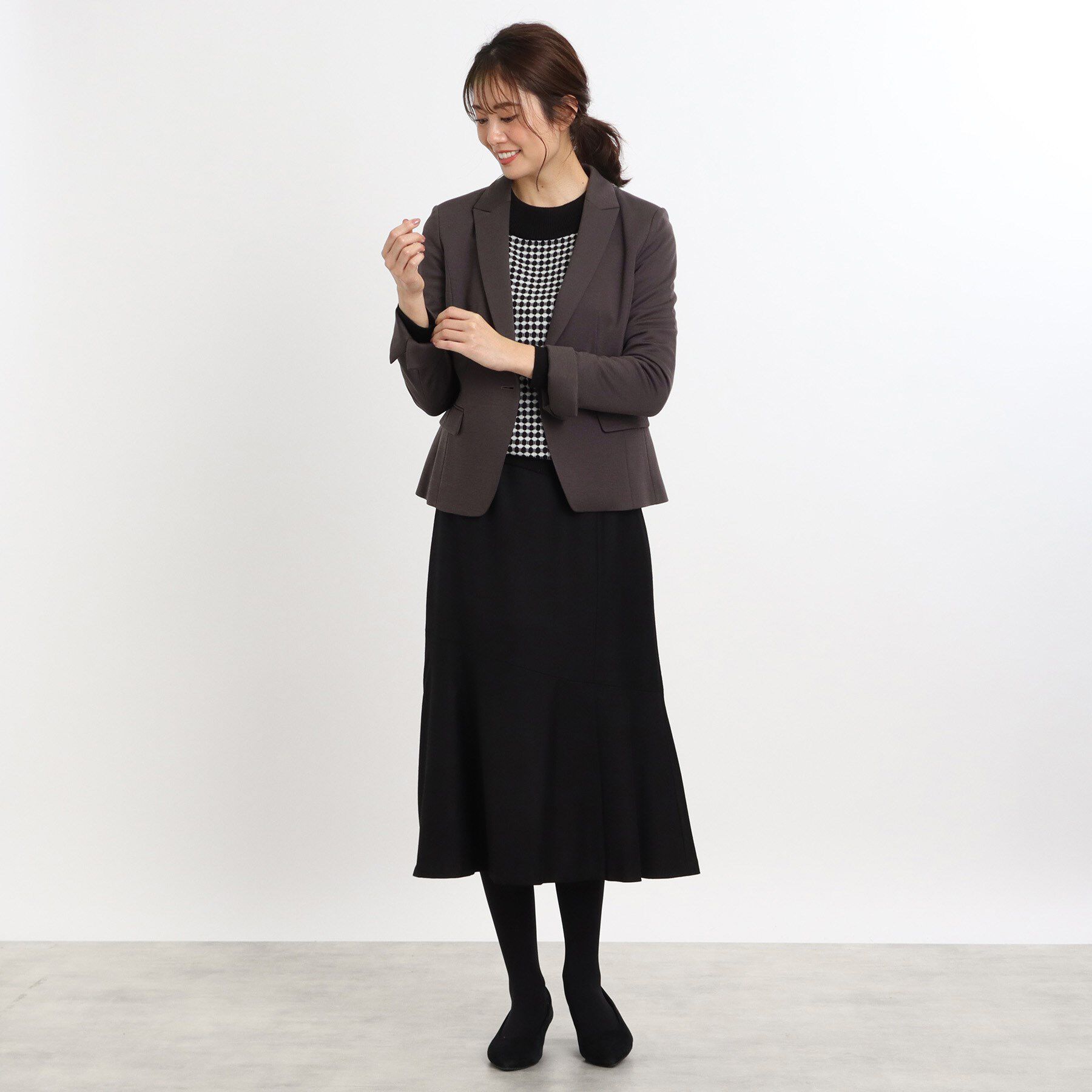 Reflect「【匠シリーズ/洗える】匠ジャケット/ベーシックテーラード」|テーラードジャケット|