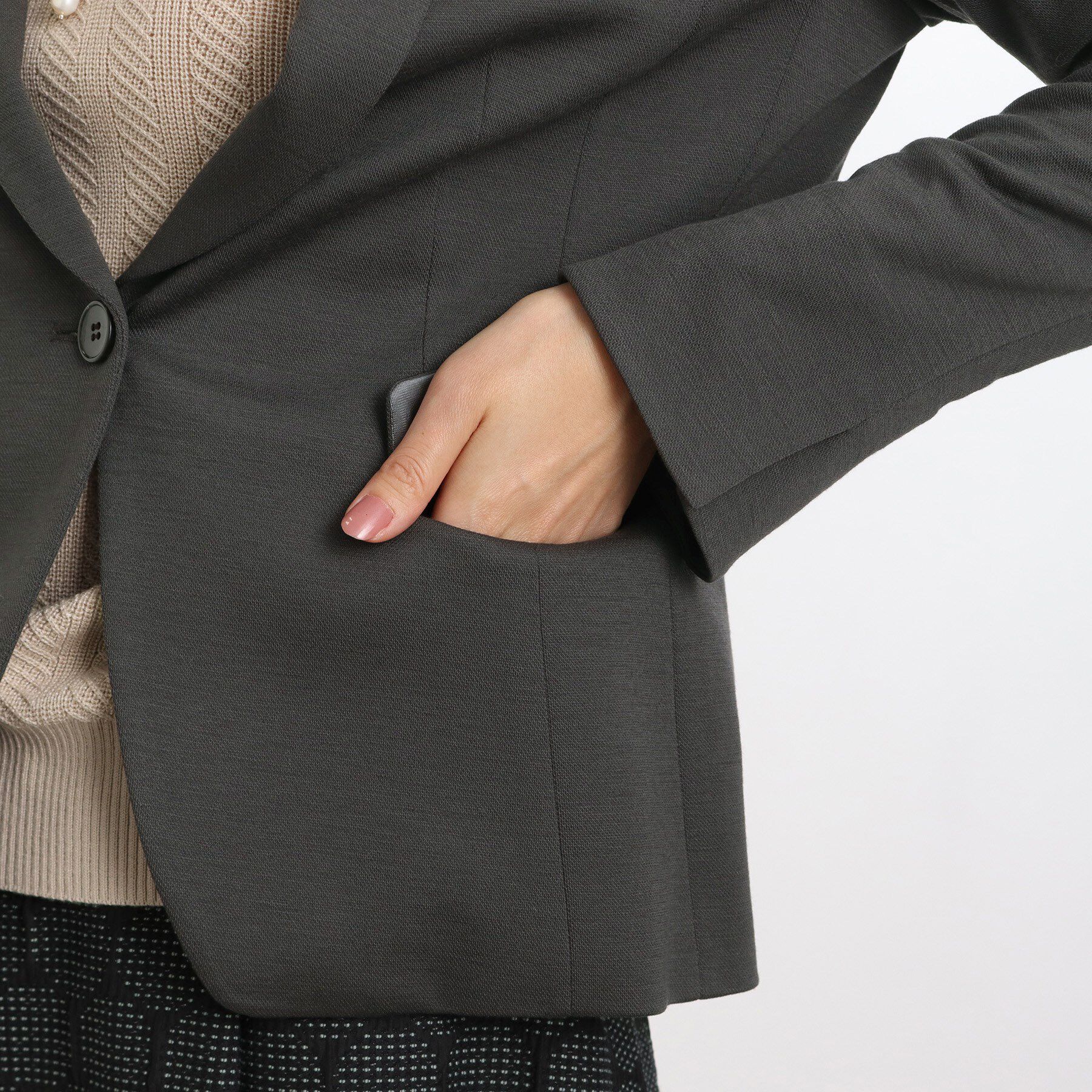 Reflect「【匠シリーズ/洗える】匠ジャケット/ベーシックテーラード」|テーラードジャケット|