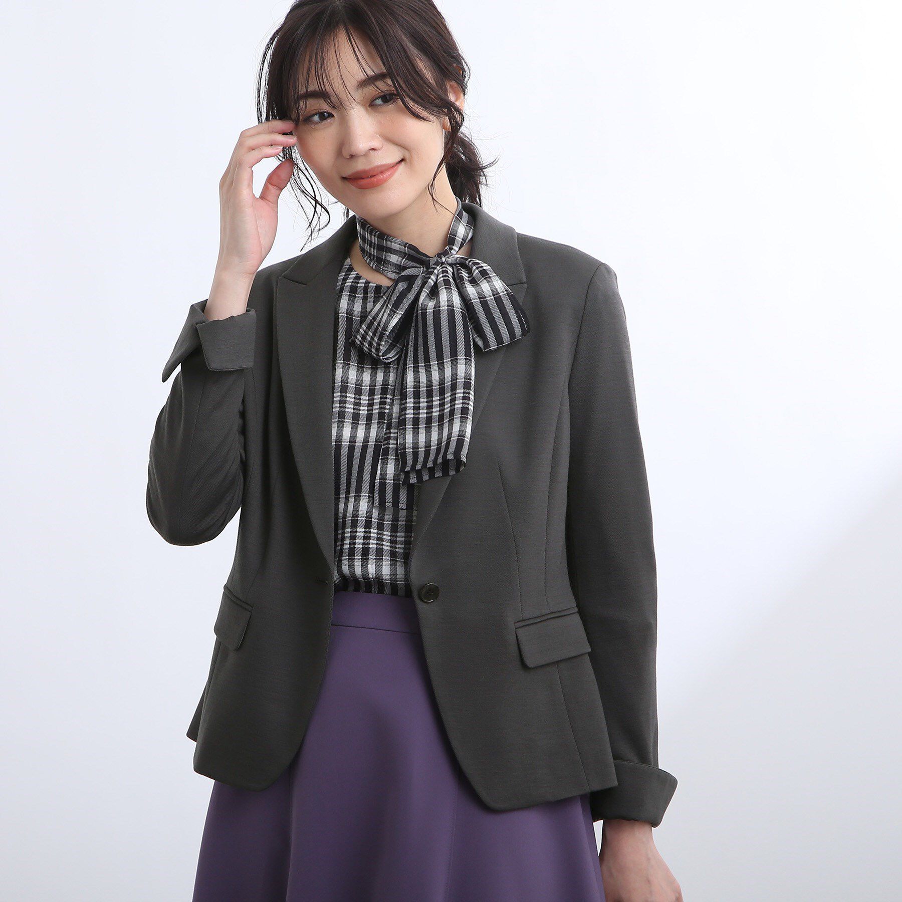 Reflect「【匠シリーズ/洗える】匠ジャケット/ベーシックテーラード」|テーラードジャケット|