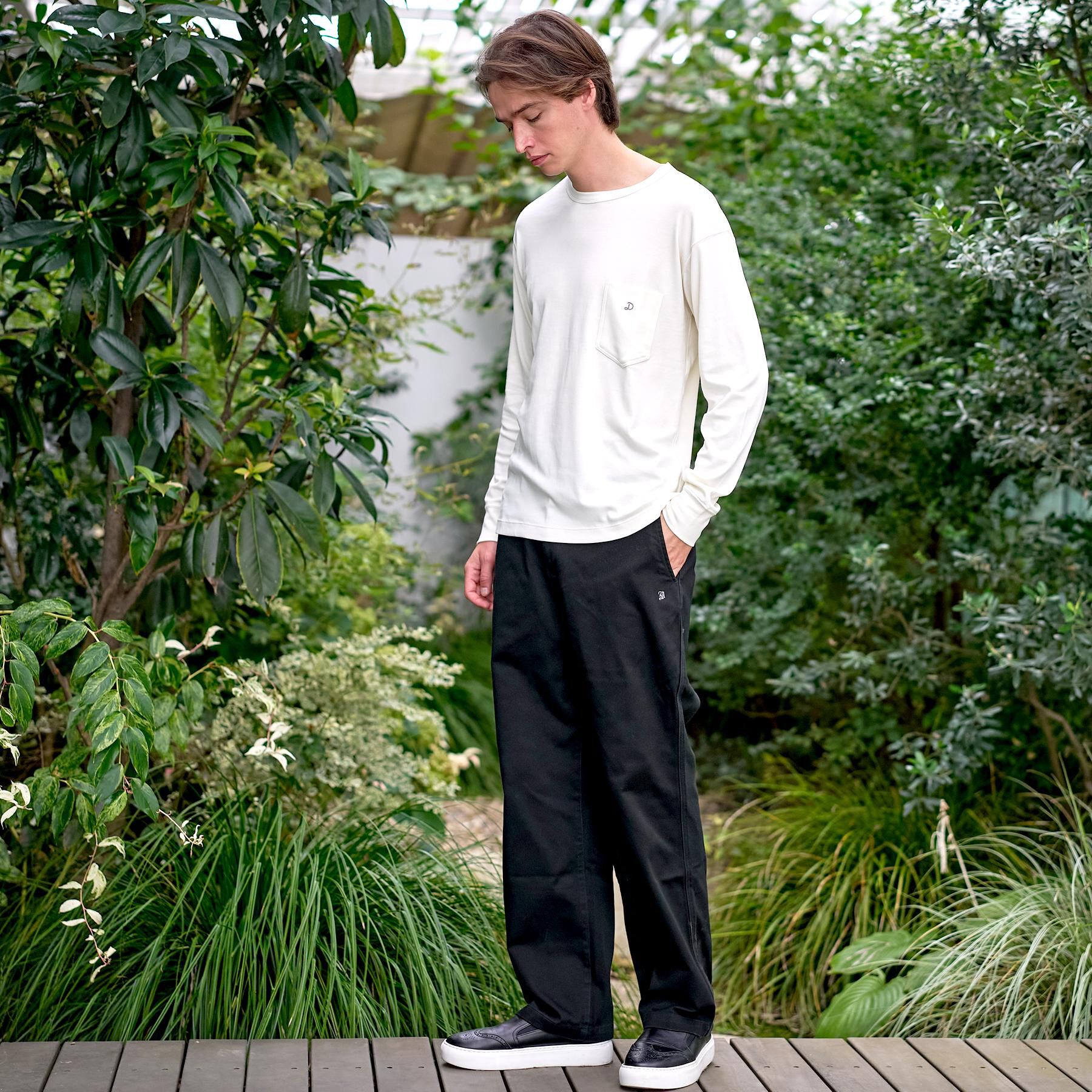 DRESSTERIOR「【吸湿発熱/保湿素材】ホカウル ロングTシャツ」|Tシャツ・カットソー|