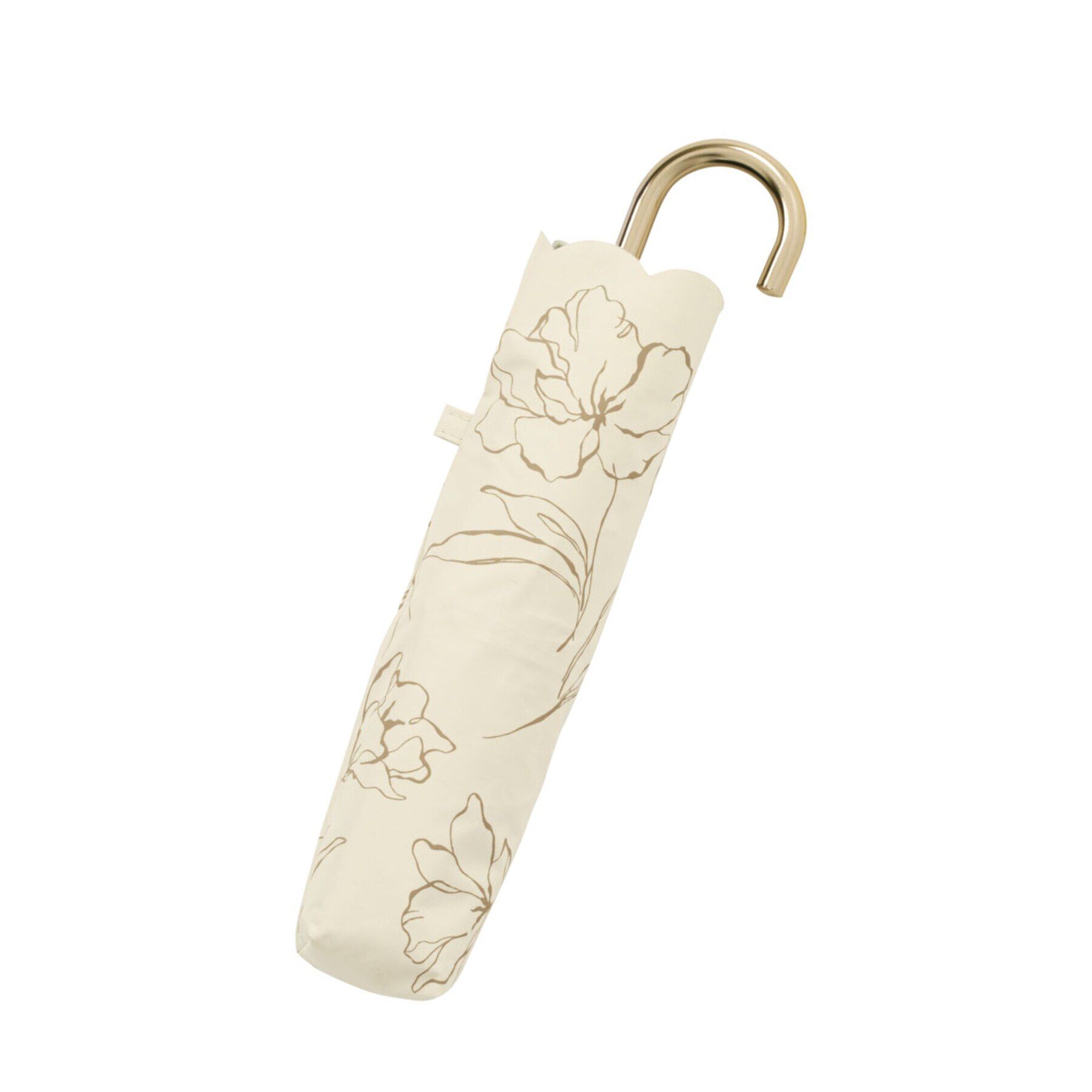 grove「ラインフラワー ミニ 折りたたみ傘【遮光・晴雨兼用】」|傘|