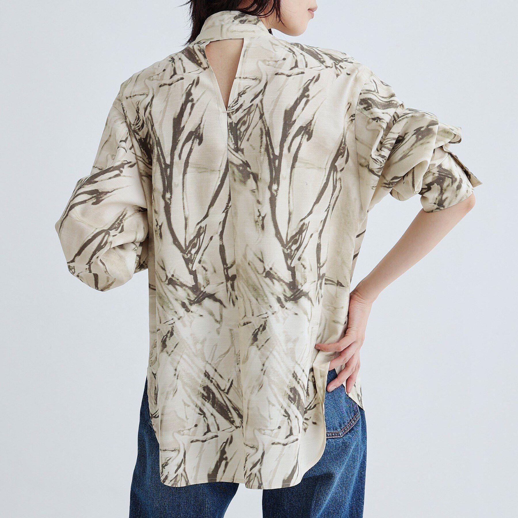 GALLEST「ウォータープリントシャツ」|シャツ・ブラウス|