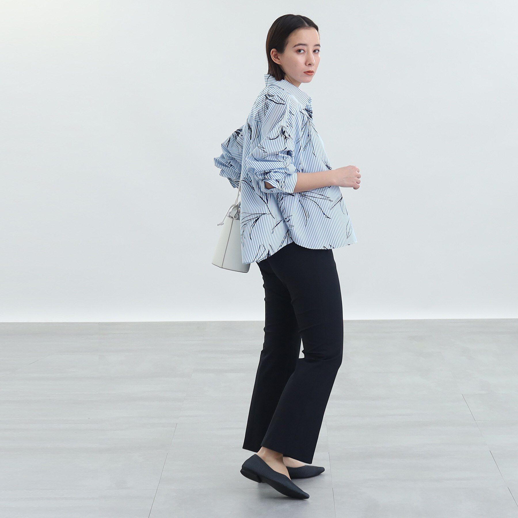 INDIVI「【褒められパンツ/洗える/接触冷感/UVケア】スリット入りストレートパンツ」|その他|