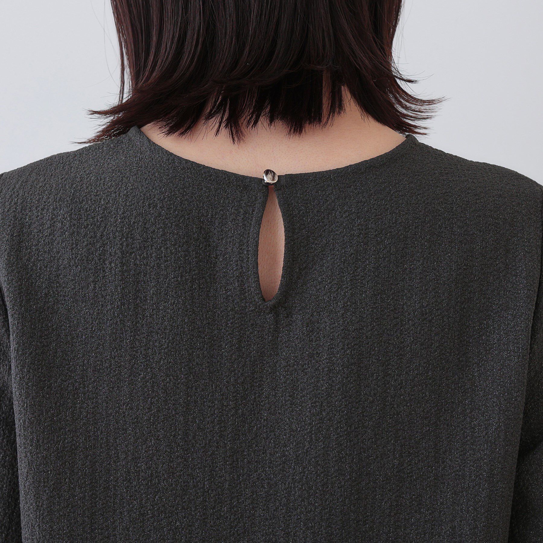 INDIVI「【ラメ】シンプルTブラウス」|シャツ・ブラウス|