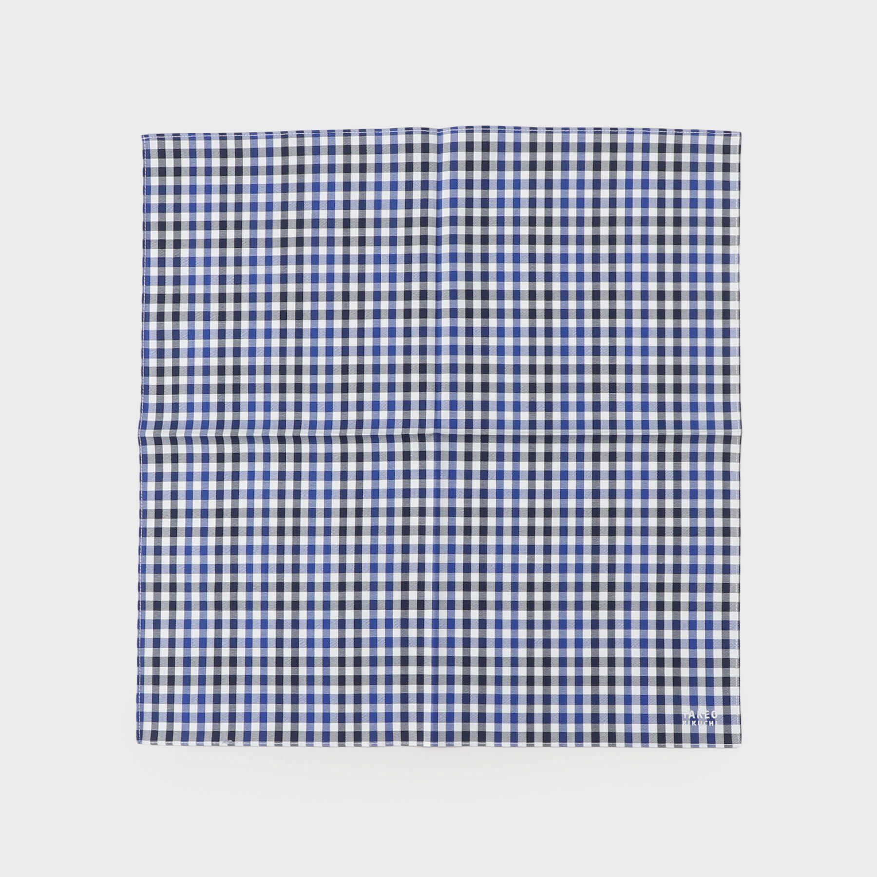 TAKEO KIKUCHI「アソートチェックハンカチ」|ハンカチ|ﾌﾞﾙｰ(293)