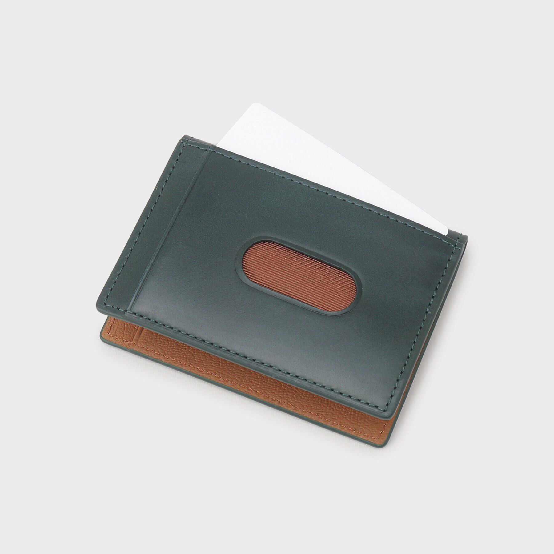 TAKEO KIKUCHI「ヘビタンレザー カードケース」|名刺入れ・カードケース|