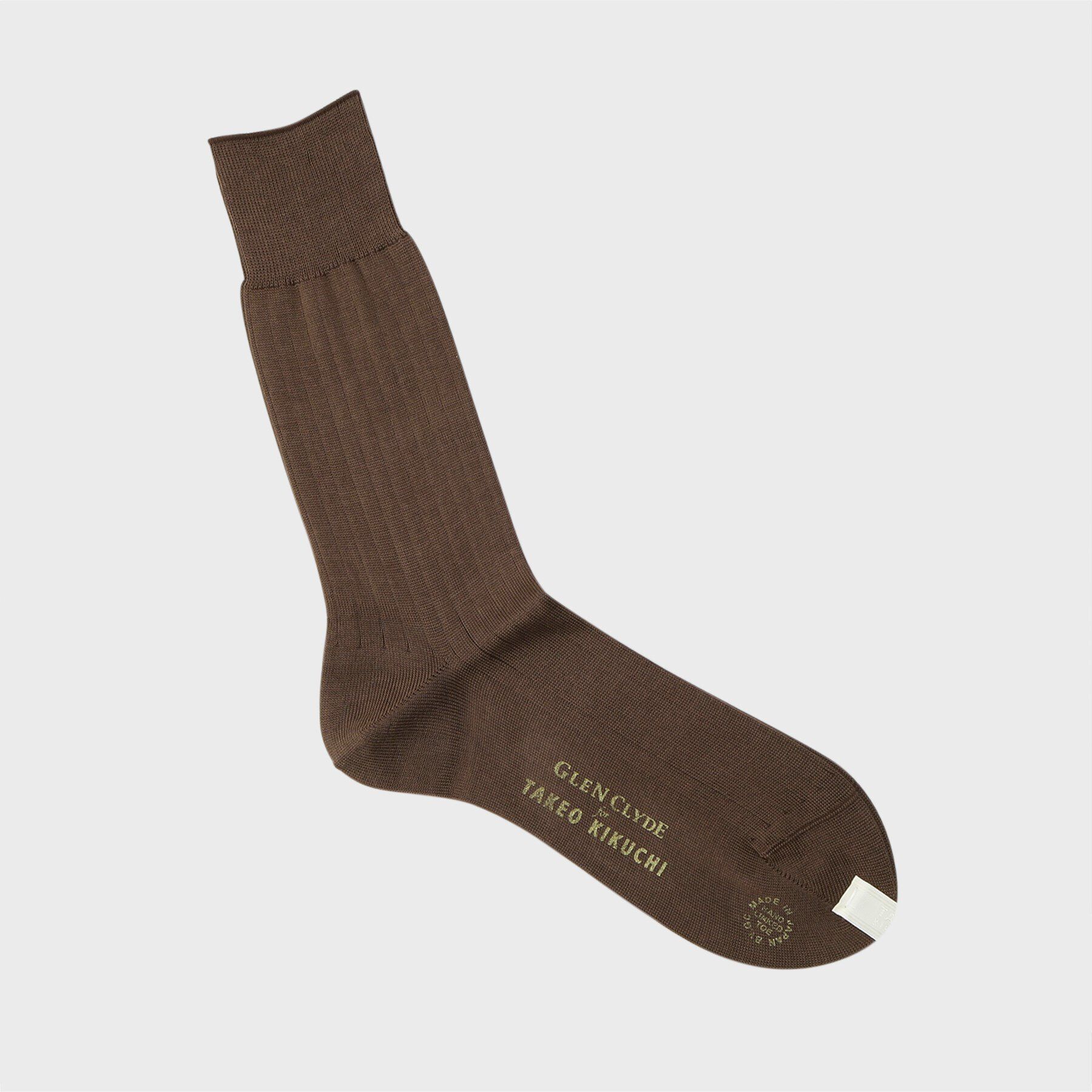 TAKEO KIKUCHI「【THE FLAGSHIP】シーアイランドコットン ソックス」|ソックス|ﾌﾞﾗｳﾝ(043)