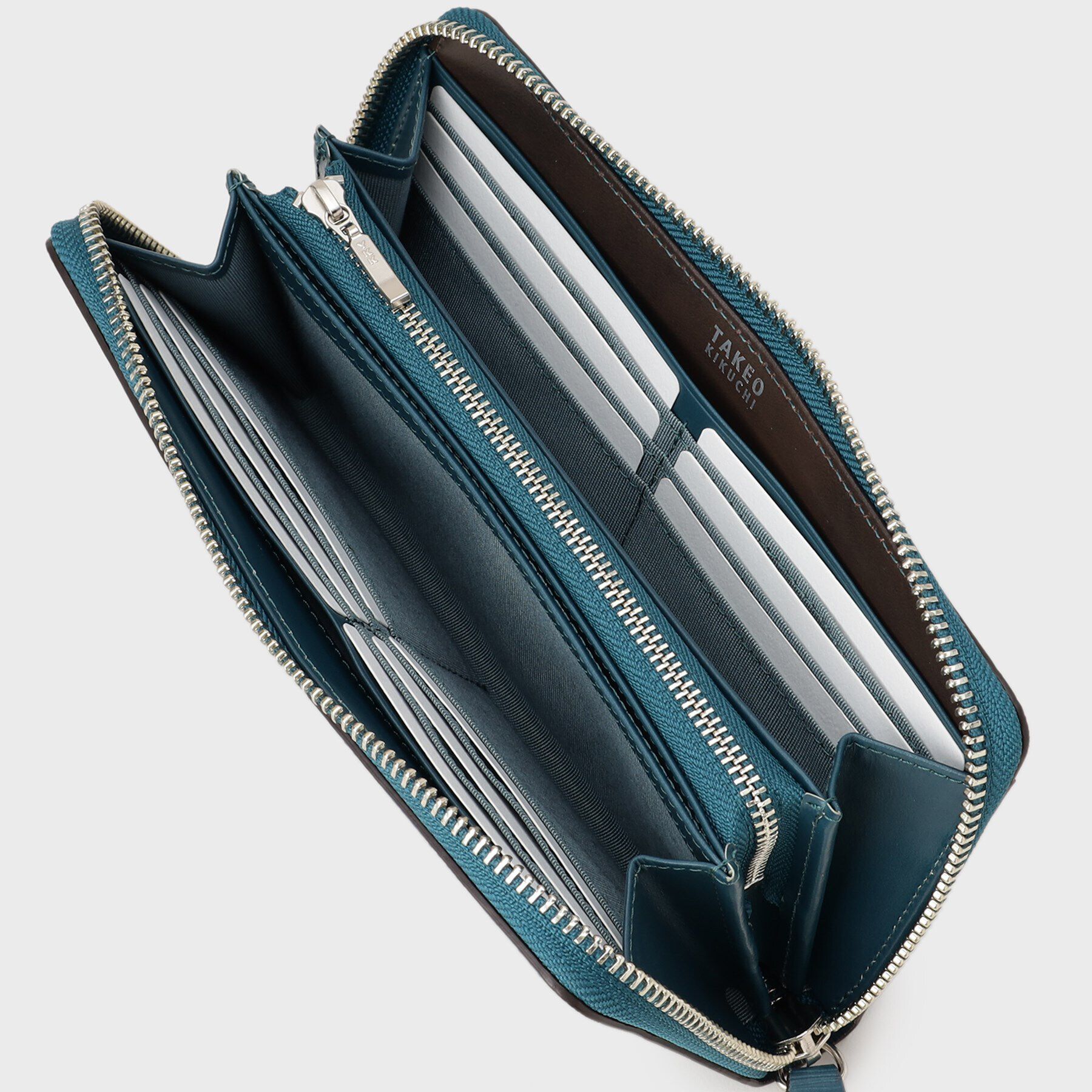 TAKEO KIKUCHI「【NEW レザーリップルシリーズ】ロングウォレット」|財布|