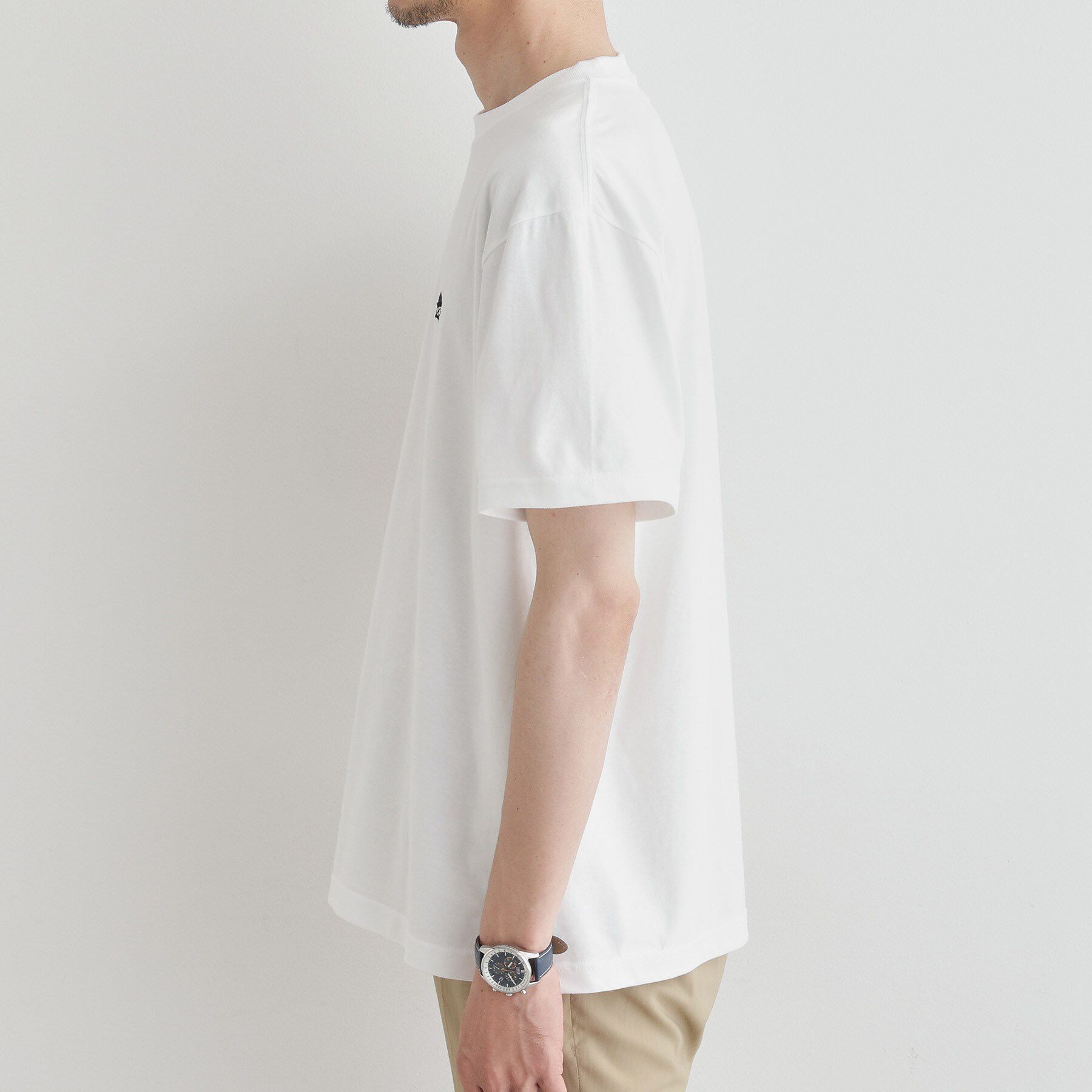 TAKEO KIKUCHI「【LIMITED】ワンポイント刺繍 半袖Tシャツ」|Tシャツ・カットソー|