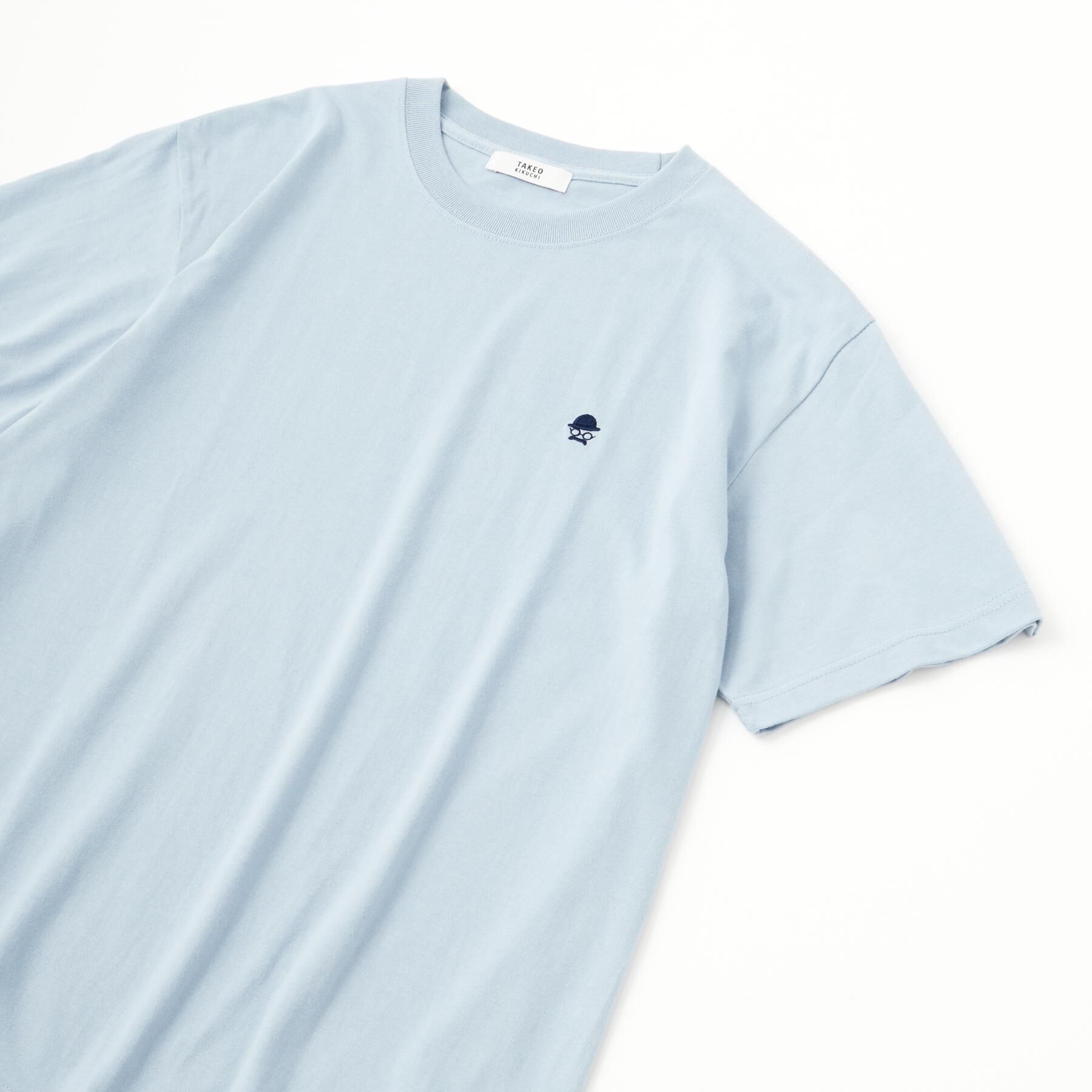 TAKEO KIKUCHI「【LIMITED】ワンポイント刺繍 半袖Tシャツ」|Tシャツ・カットソー|