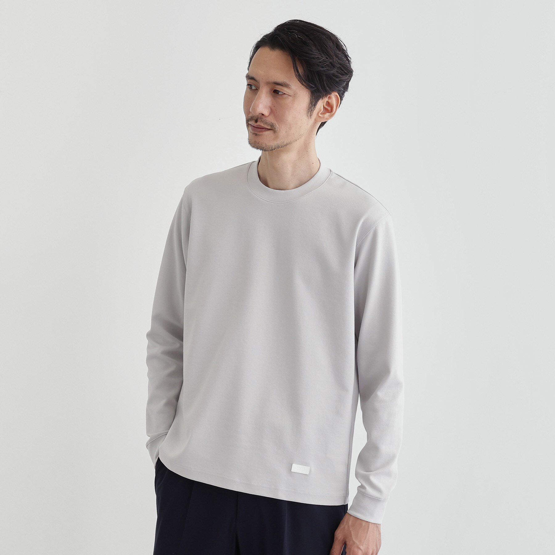 TAKEO KIKUCHI「【Ｓサイズ～】ストレッチ テーラードＴシャツ」|Tシャツ・カットソー|
