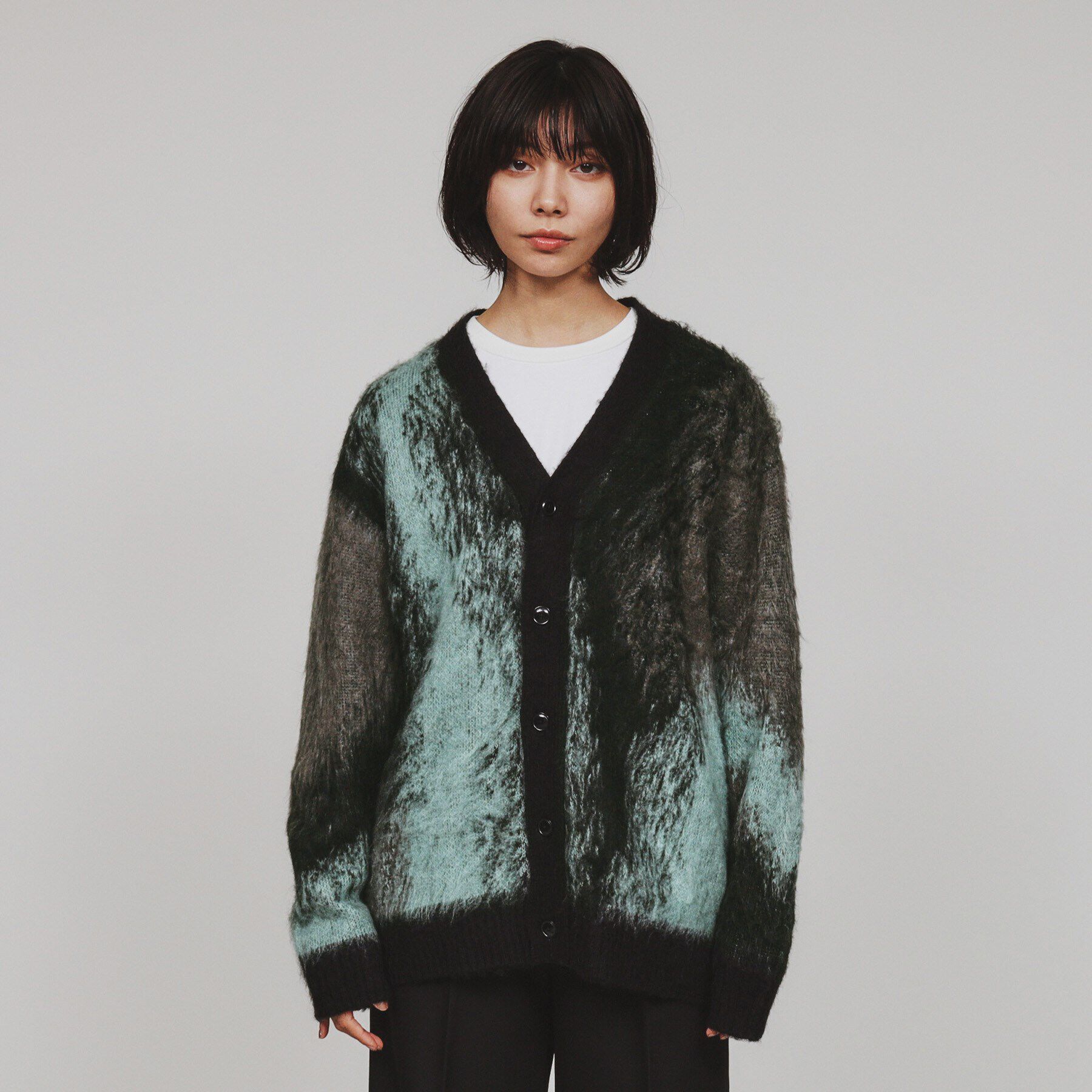 tk.TAKEO KIKUCHI「【全10色】シャギーカーディガン」|カーディガン|