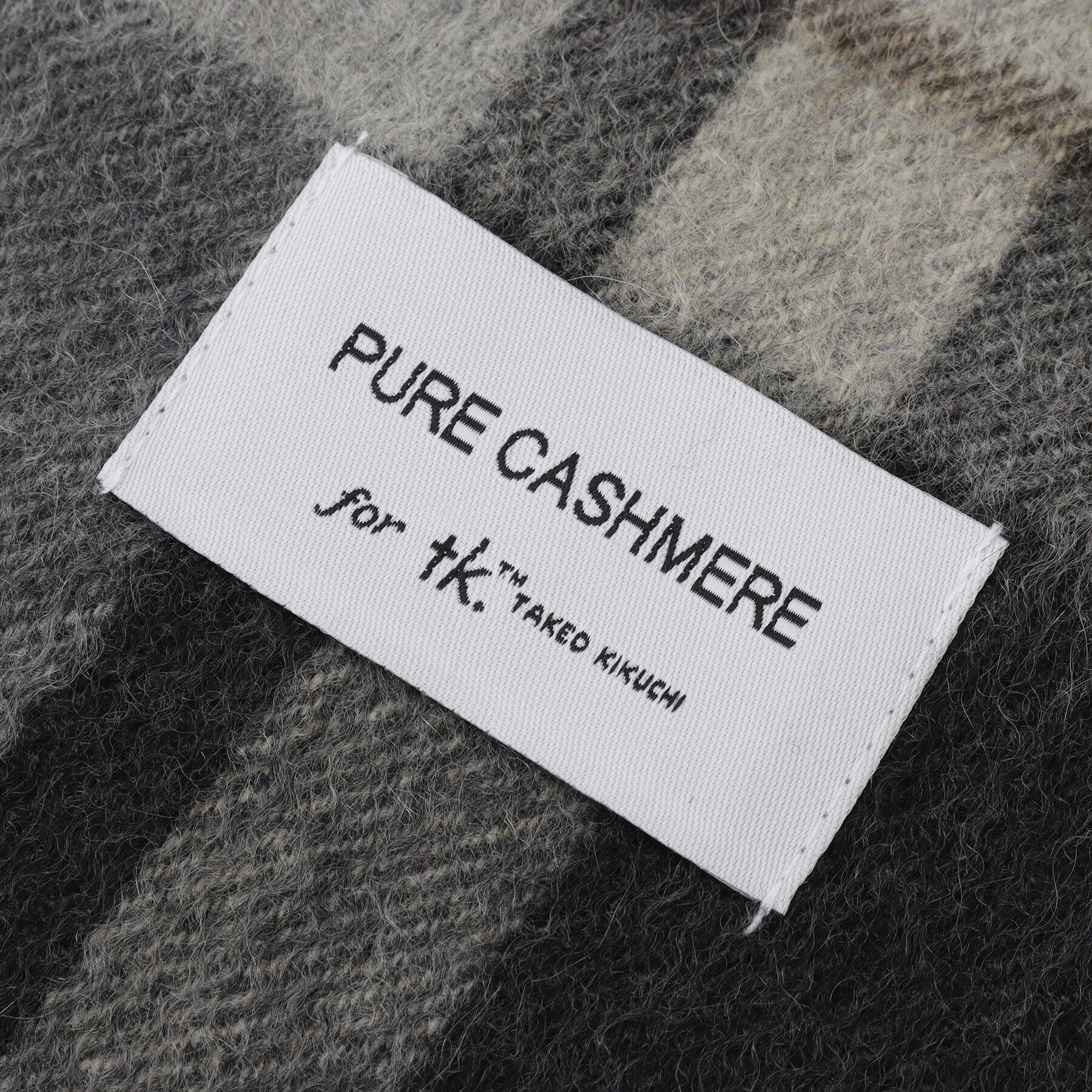 tk.TAKEO KIKUCHI「カシミヤチェックマフラー」|ストール|