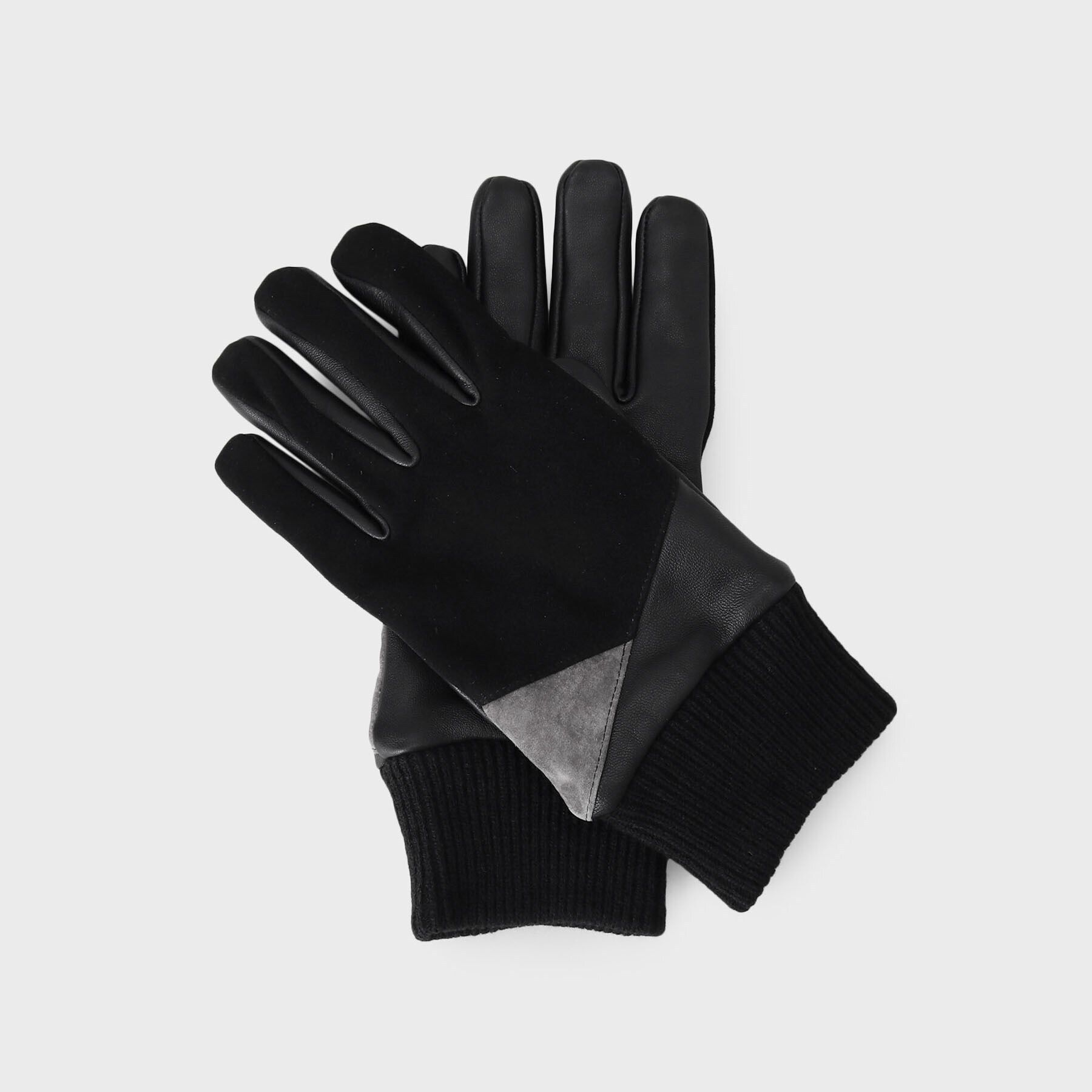tk.TAKEO KIKUCHI「スエードアソートグローブ」|手袋|ブラック(519)