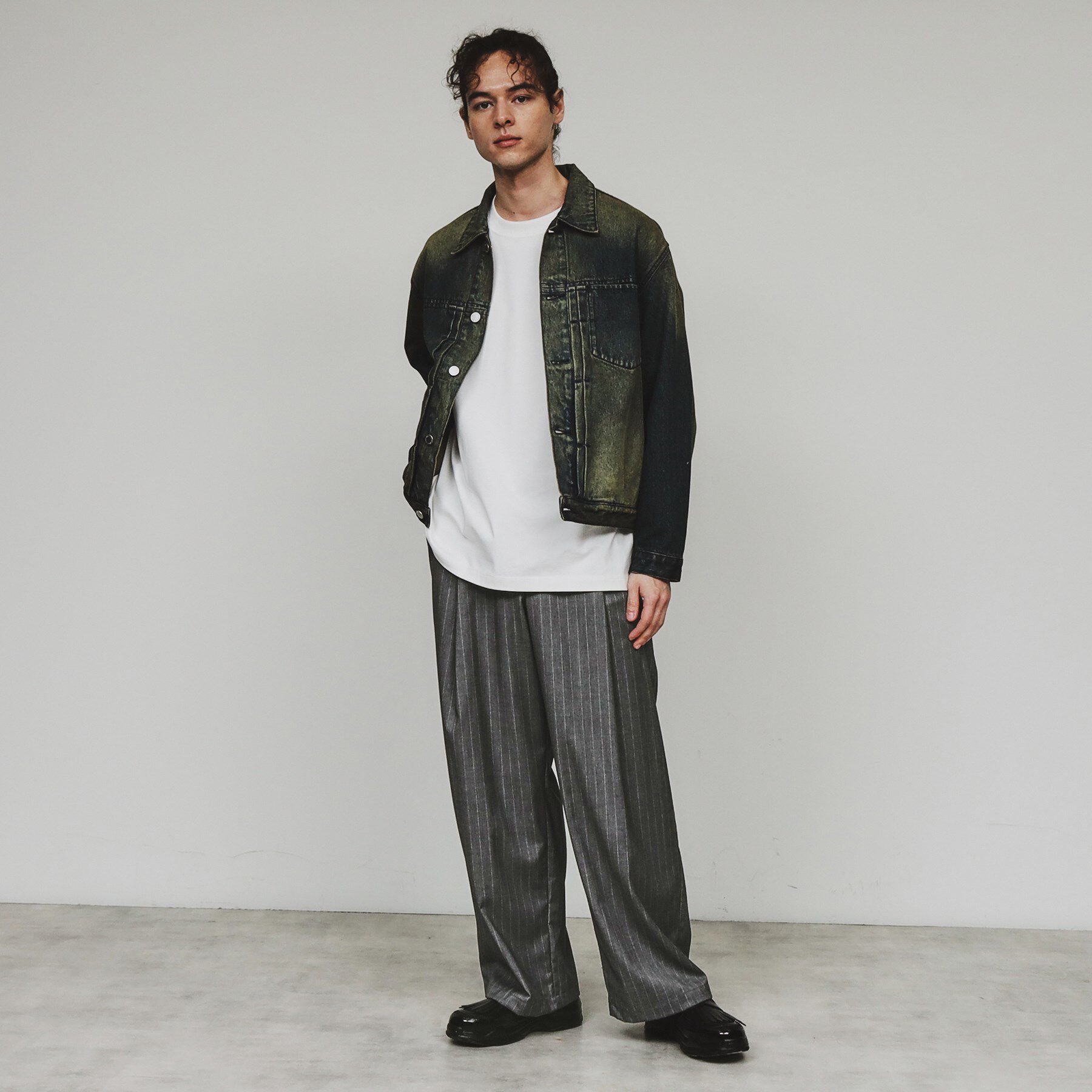 tk.TAKEO KIKUCHI「バレルシルエットスラックス」|その他|