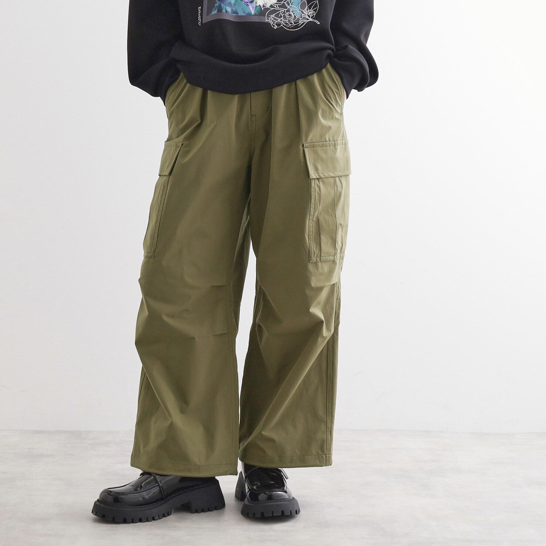 tk.TAKEO KIKUCHI「【機能素材】AMATAストレッチカーゴパンツ」|その他|