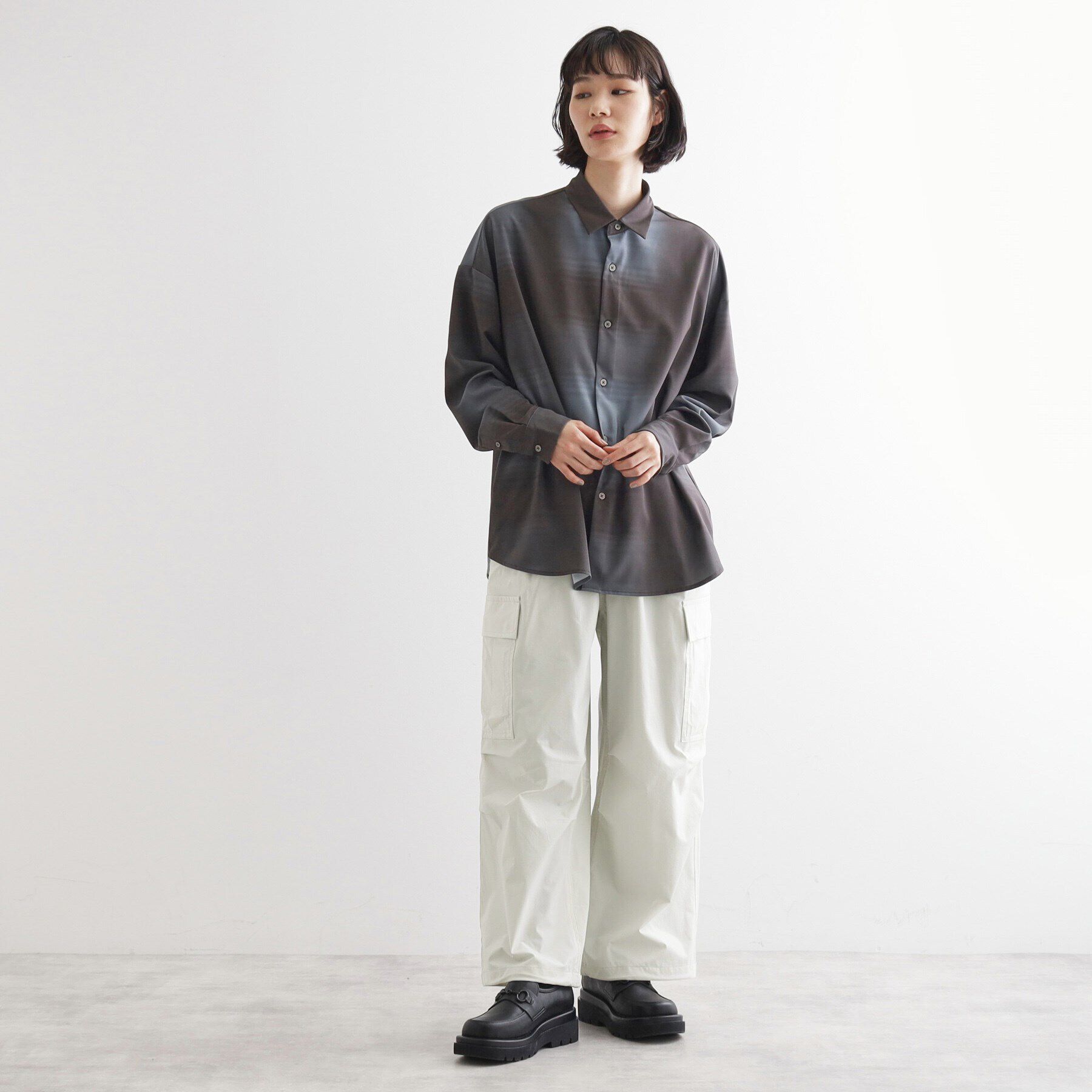 tk.TAKEO KIKUCHI「【機能素材】AMATAストレッチカーゴパンツ」|その他|