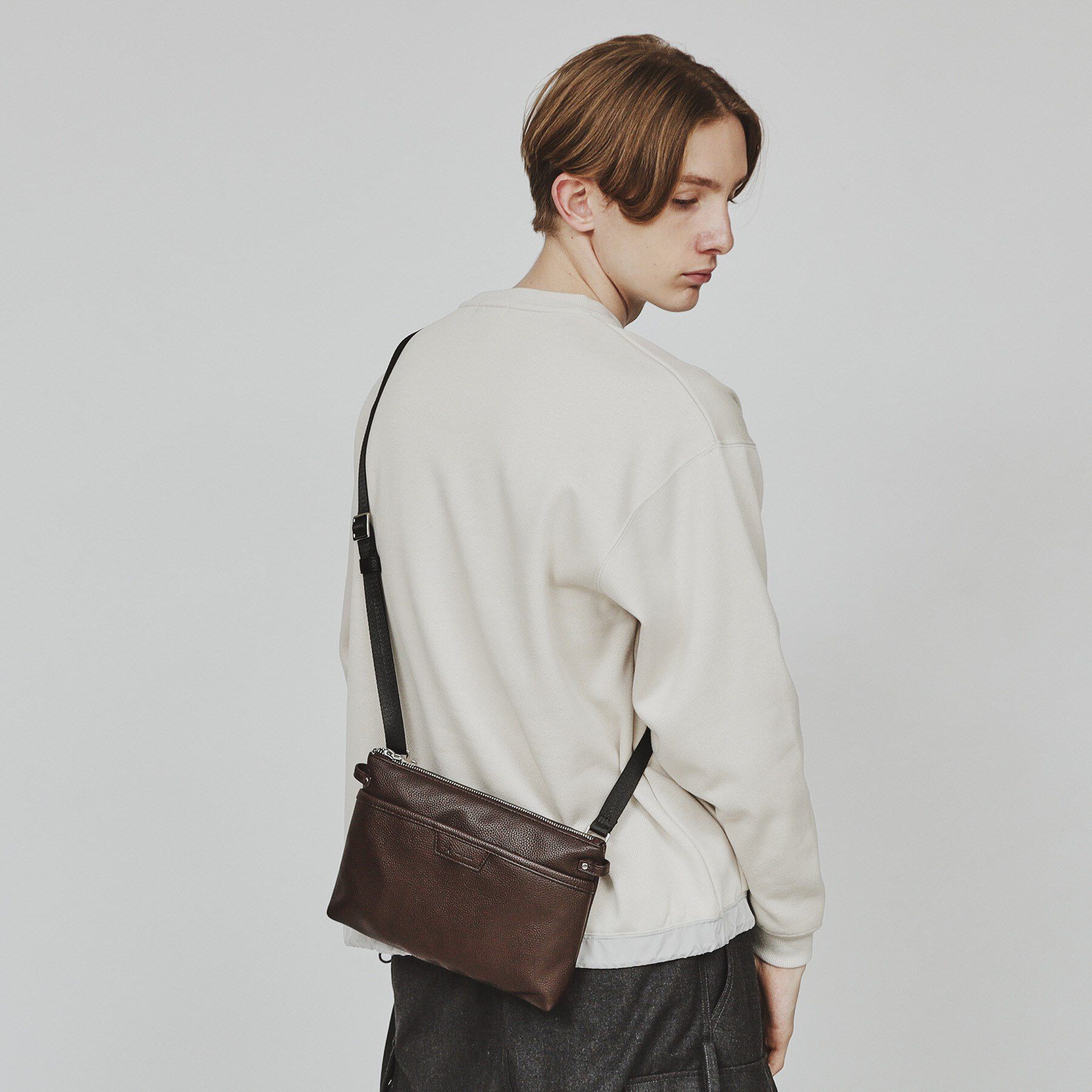 tk.TAKEO KIKUCHI「シボサコッシュバッグ」|ショルダー・メッセンジャー|