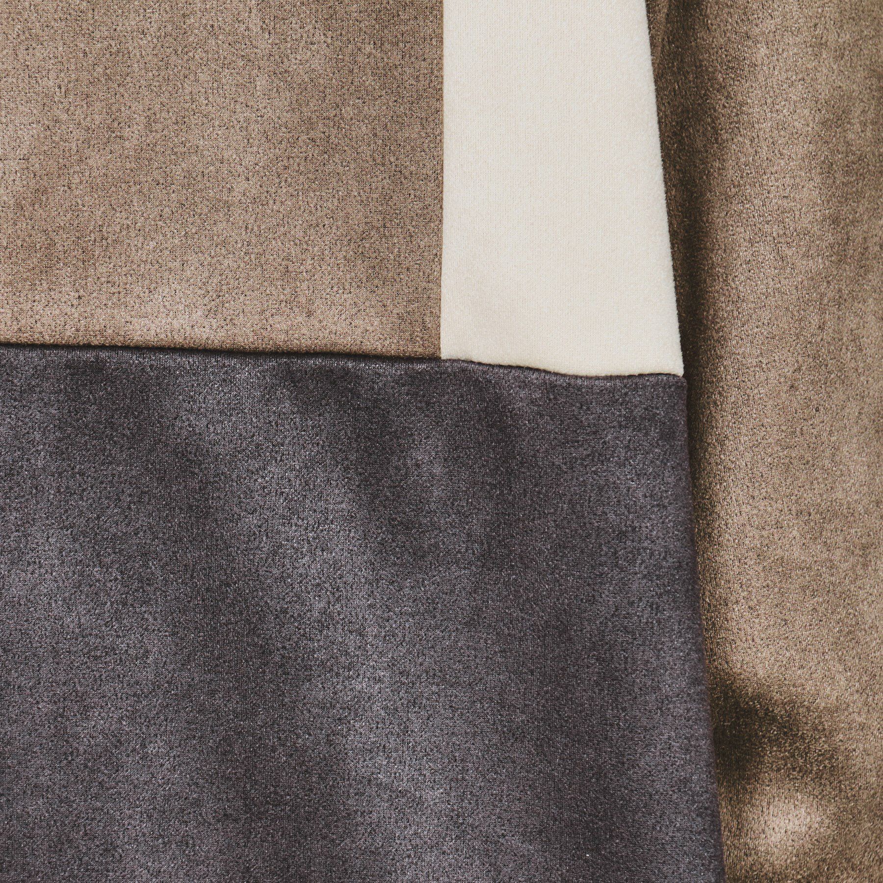 tk.TAKEO KIKUCHI「スエードタッチアシンメトリー切替プルオーバー」|Tシャツ・カットソー|