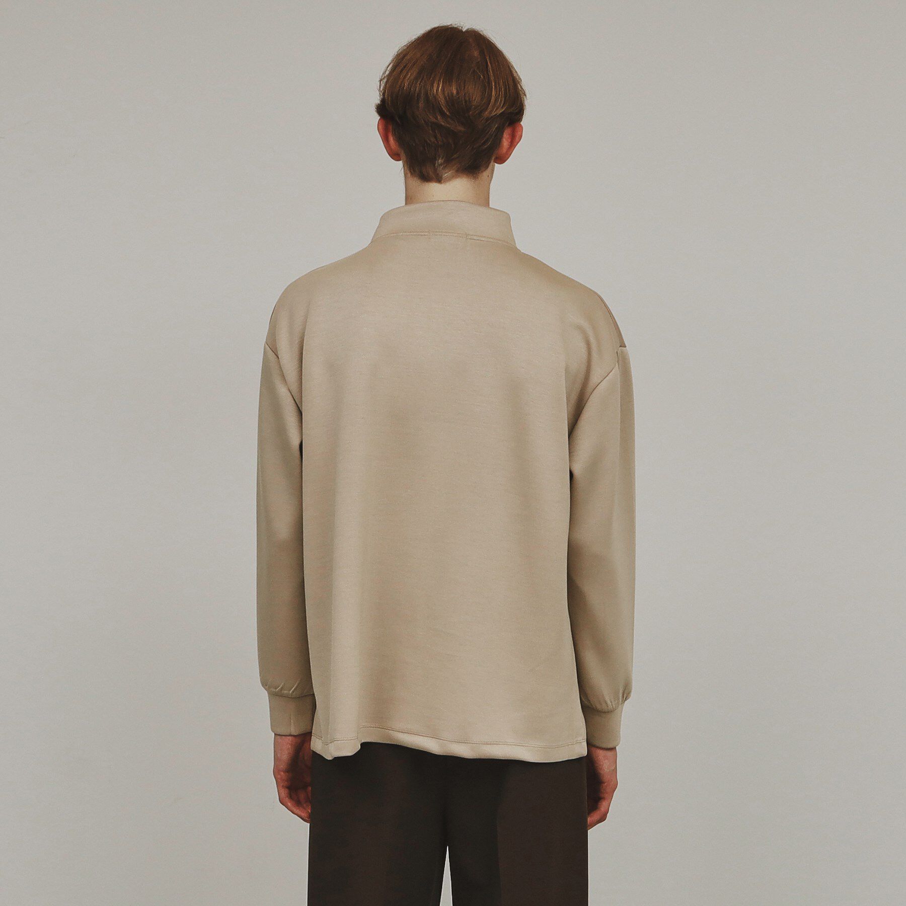 tk.TAKEO KIKUCHI「ポンチハーフジップトップス」|Tシャツ・カットソー|