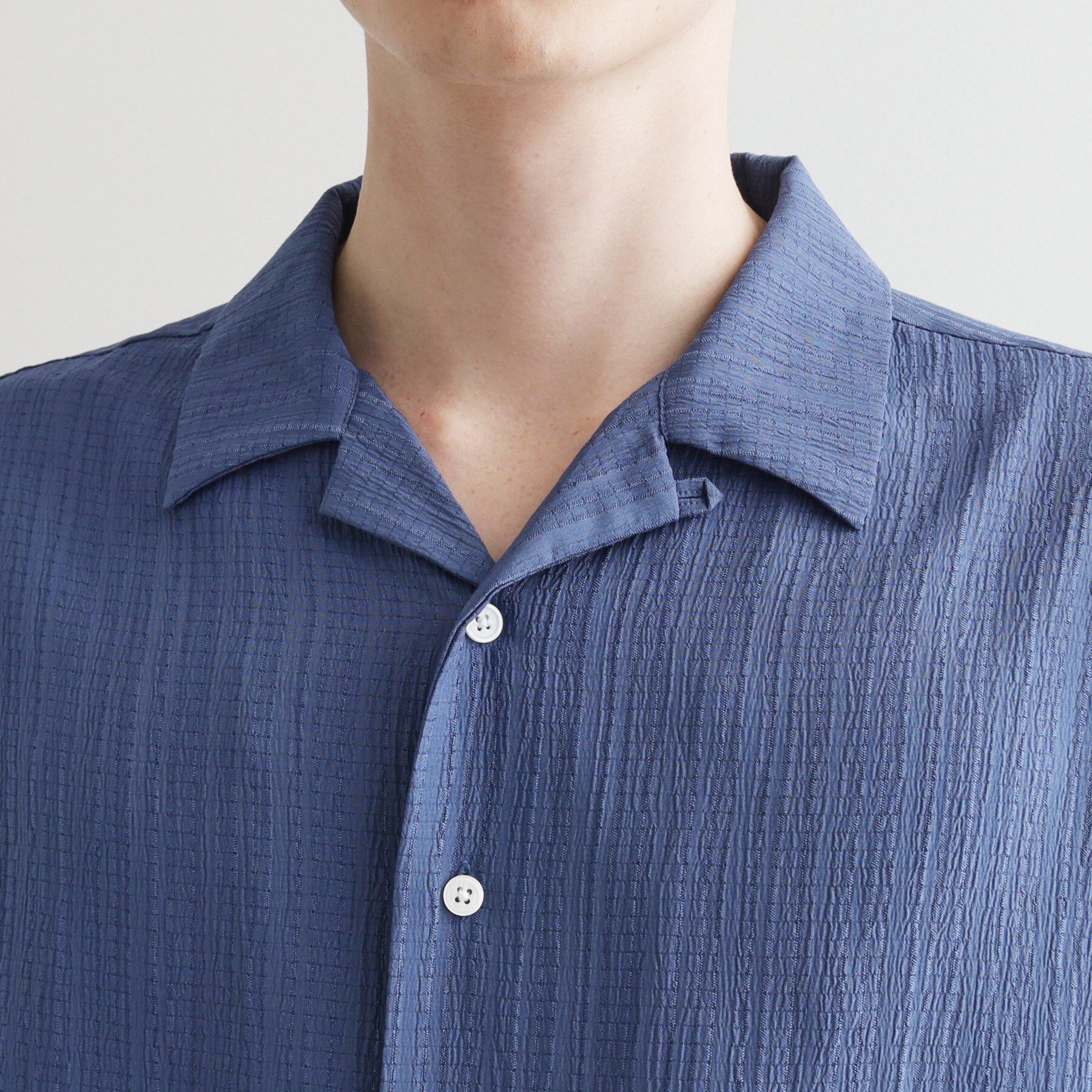 tk.TAKEO KIKUCHI「シアー楊柳シャツ」|シャツ・ブラウス|