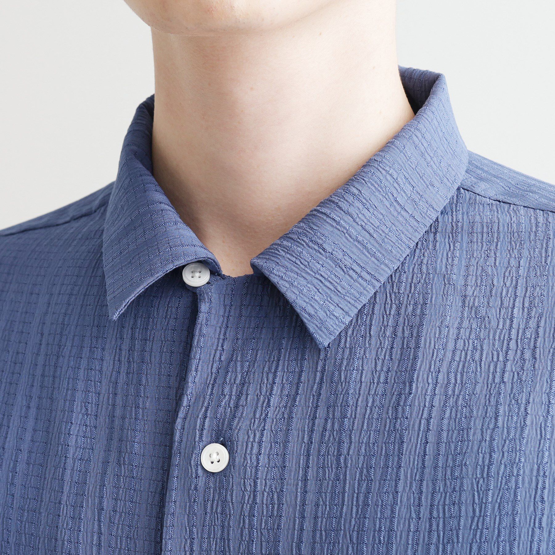 tk.TAKEO KIKUCHI「シアー楊柳シャツ」|シャツ・ブラウス|