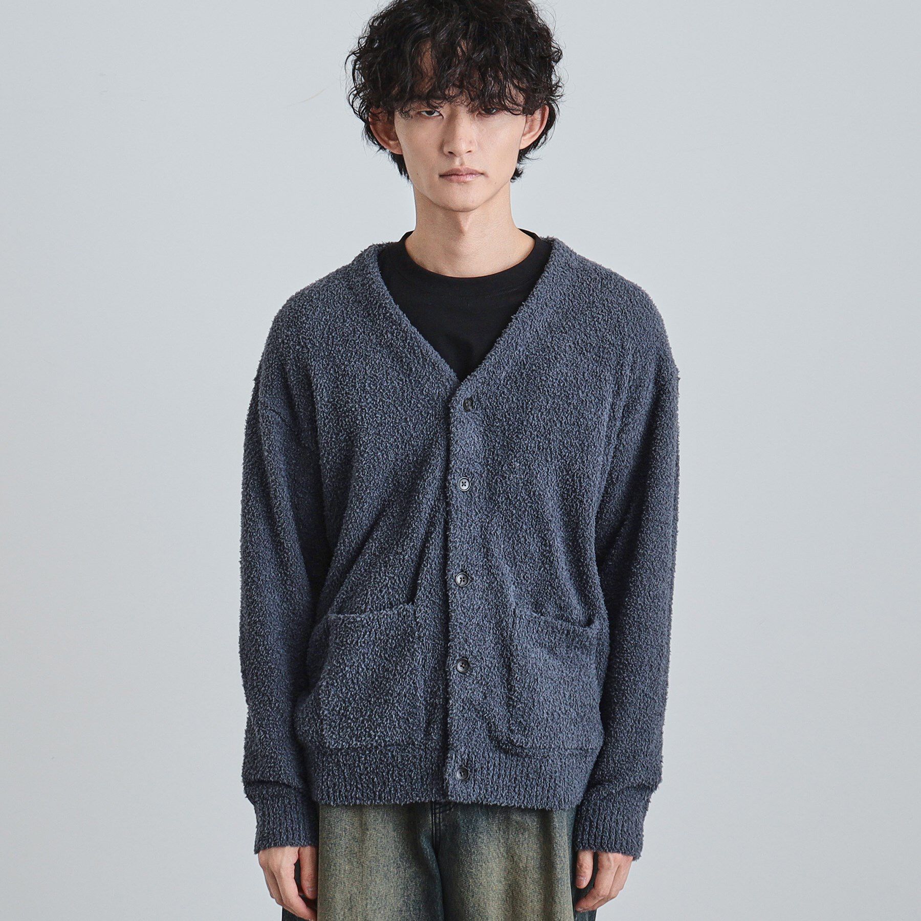 tk.TAKEO KIKUCHI「モールニット カーディガン」|カーディガン|