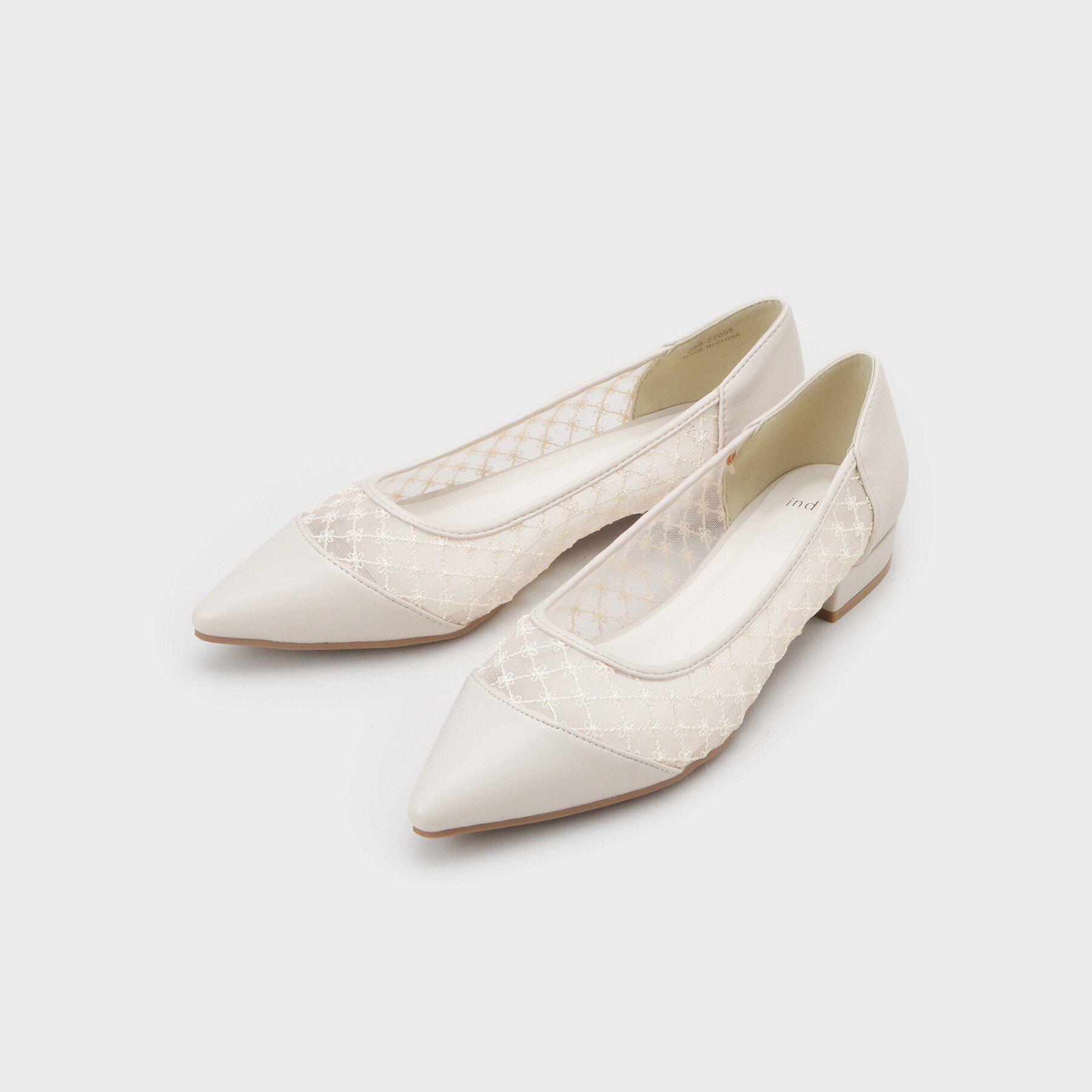 index「レースチュールフラットパンプス」|パンプス|