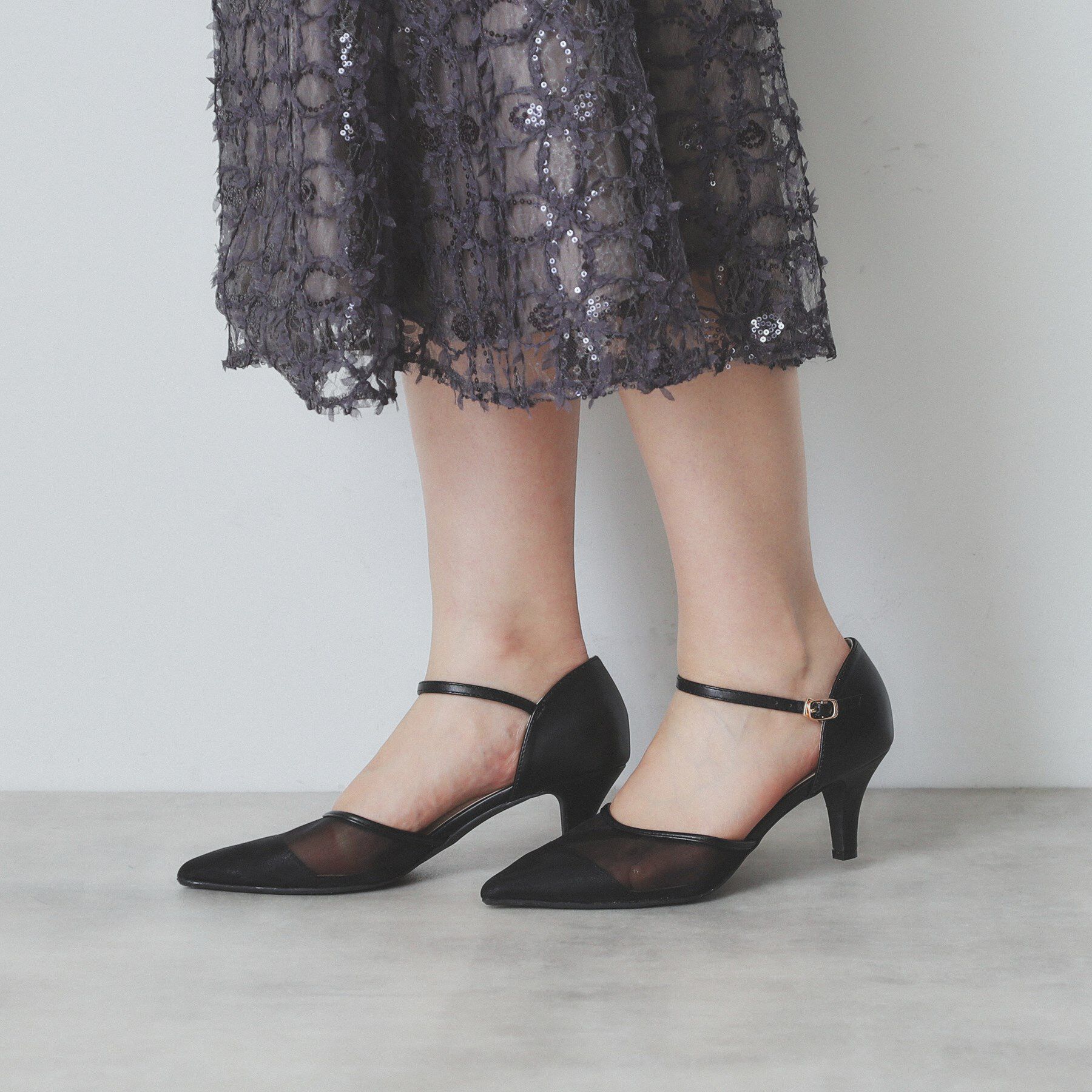 index「チュールセパレートパンプス」|パンプス|