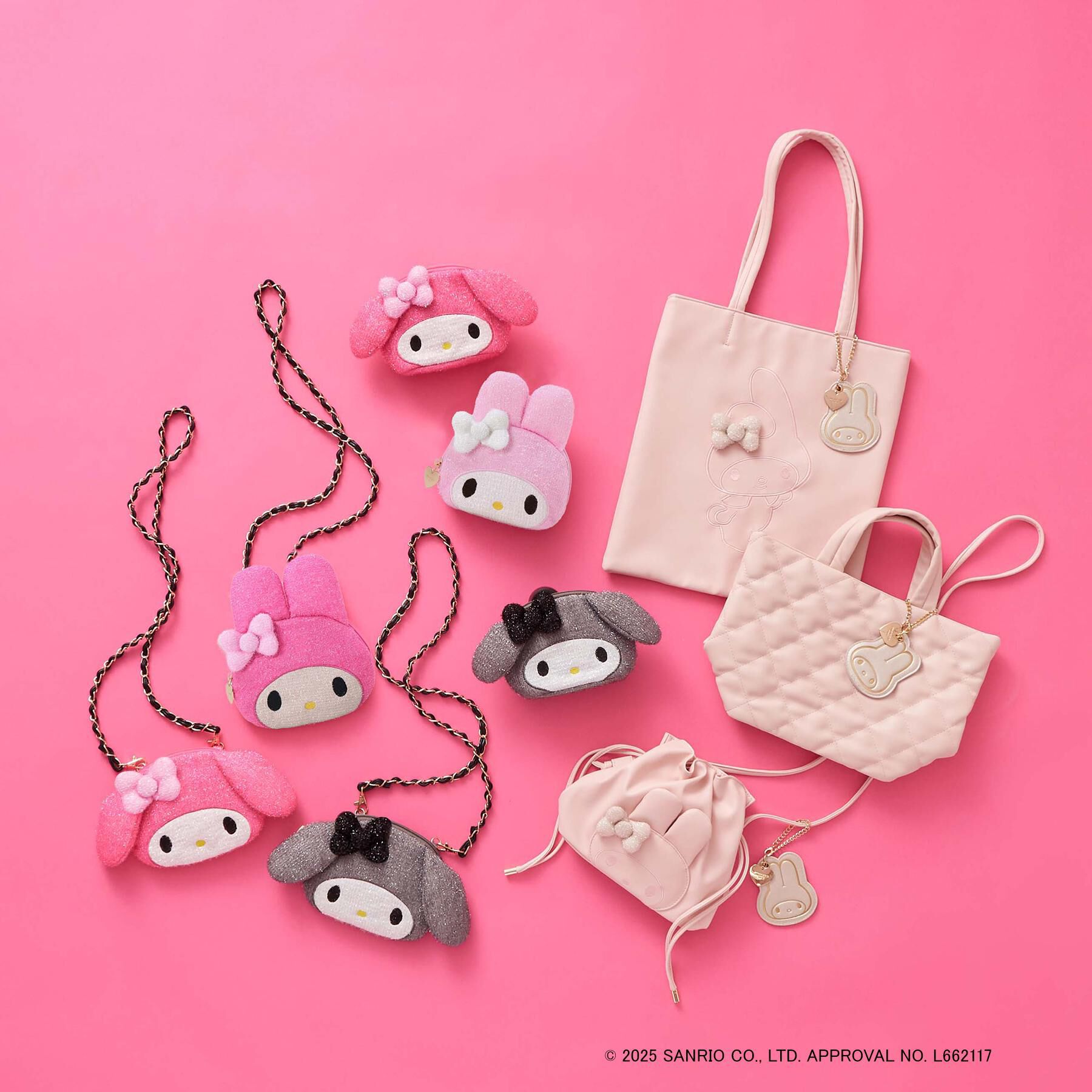 OPAQUE.CLIP「【マイメロディ】巾着ミニショルダー」|ショルダー・メッセンジャー|